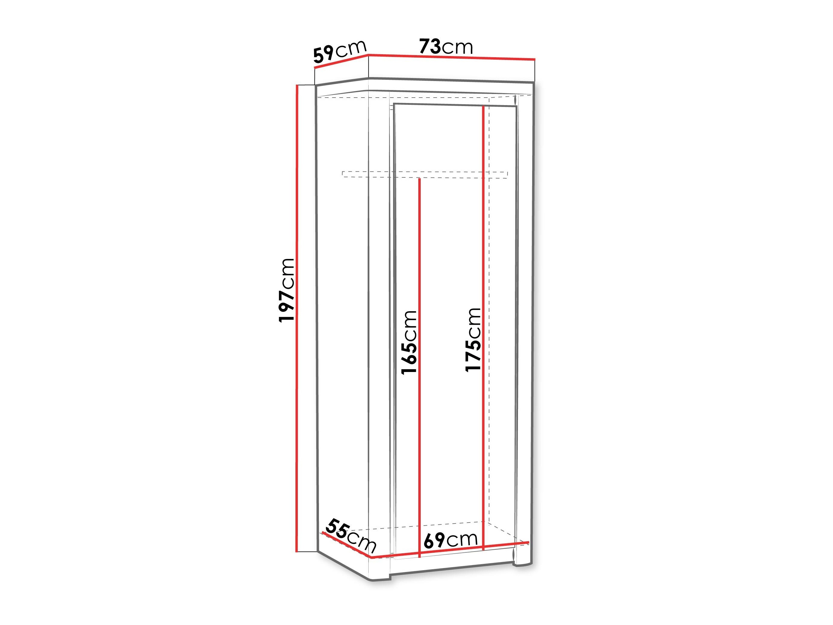 Kleiderschrank Etrmona 101