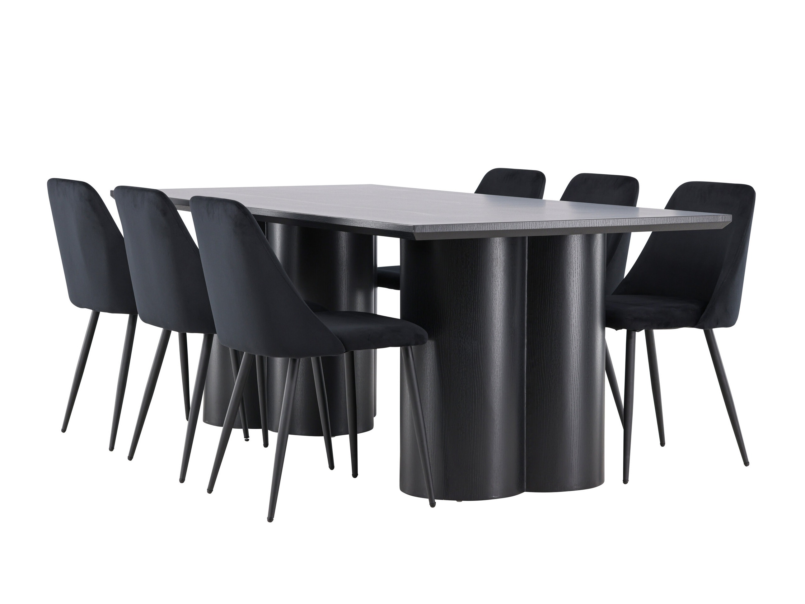 Essgruppe Dallas 5182 (Schwarz)