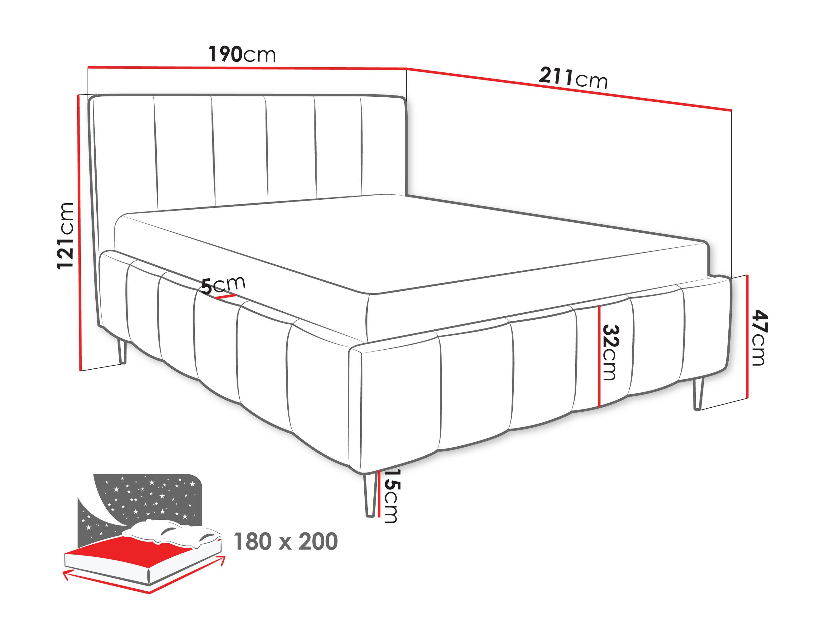 Bett Linis I (Lambi 03)