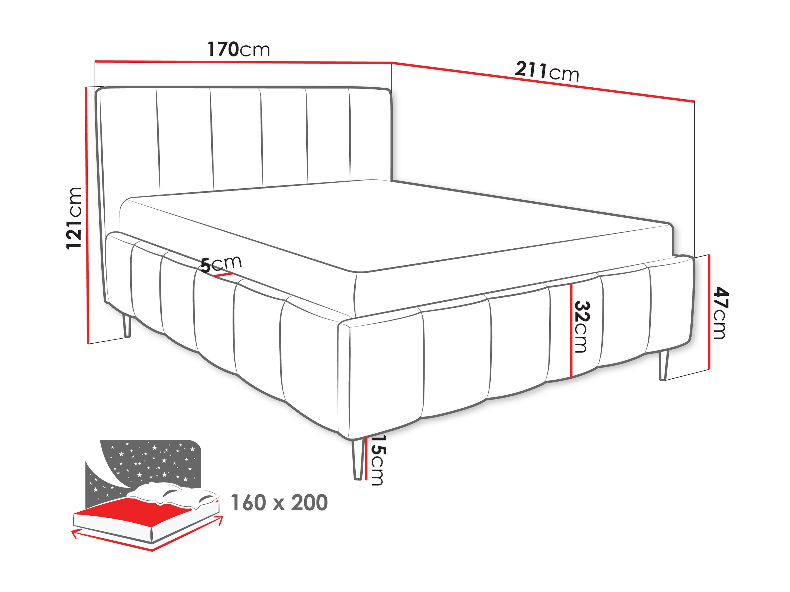 Bett Linis I (Lambi 04)
