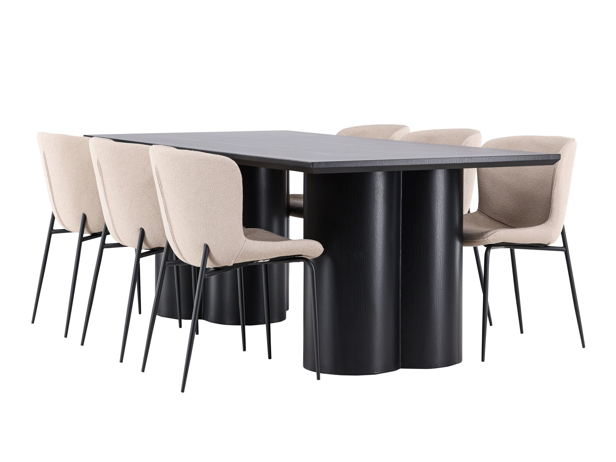 Essgruppe Dallas 5343 (Beige)