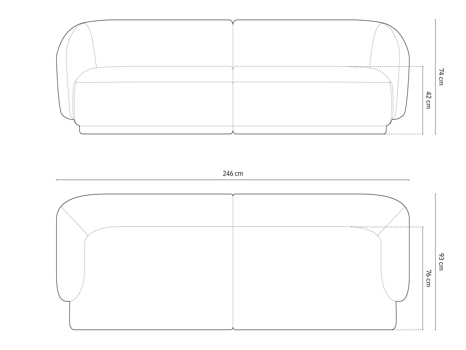 Sofa Larelbu 105 (Salvador 18)