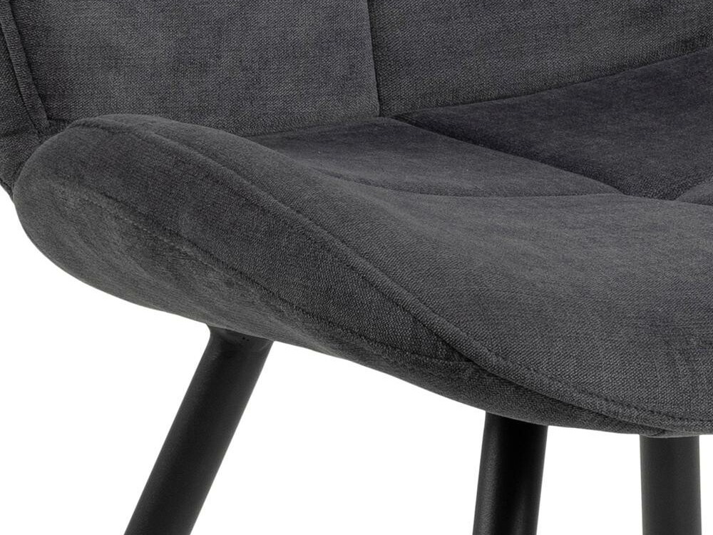 Stuhl Norsica 637 (Schwarz + Anthrazit)