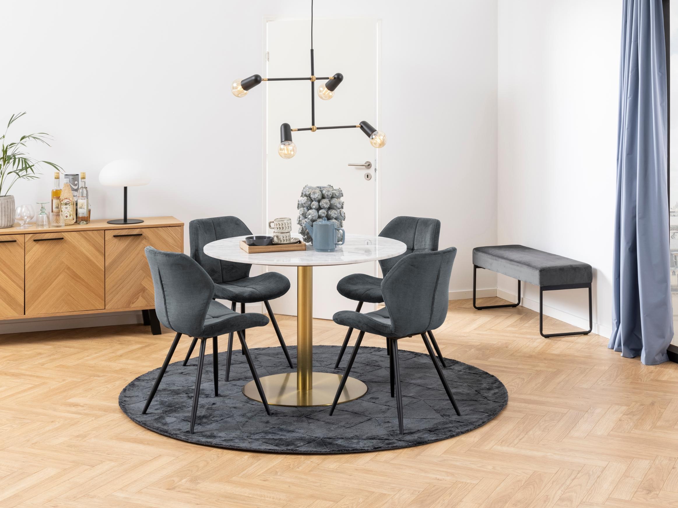 Stuhl Norsica 637 (Schwarz + Anthrazit)