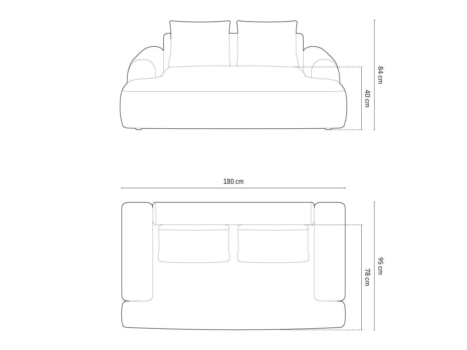 Sofa Beckley 391 (Vogue 01)