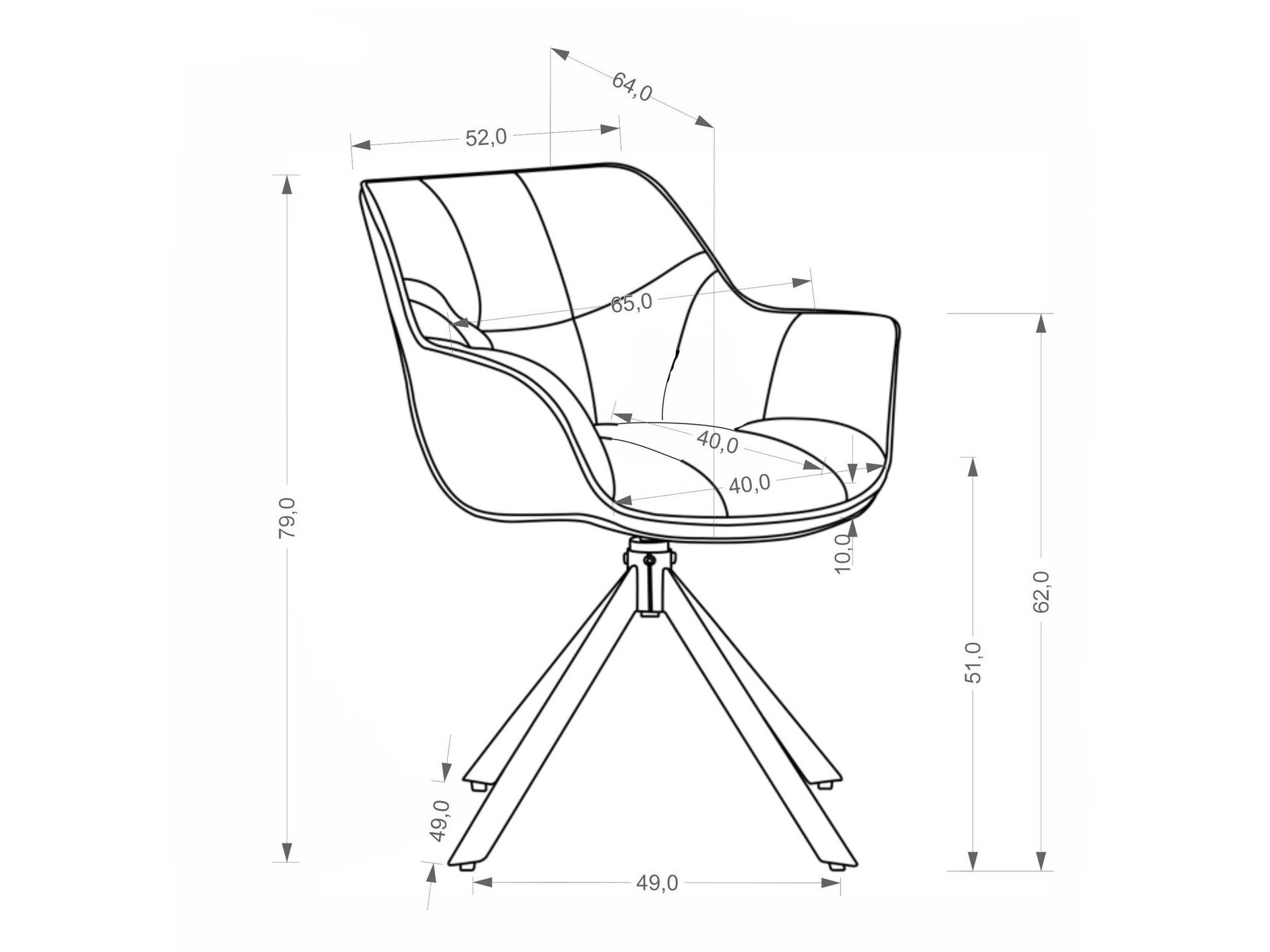 Stuhl Houston 2155 (Mavel 14)