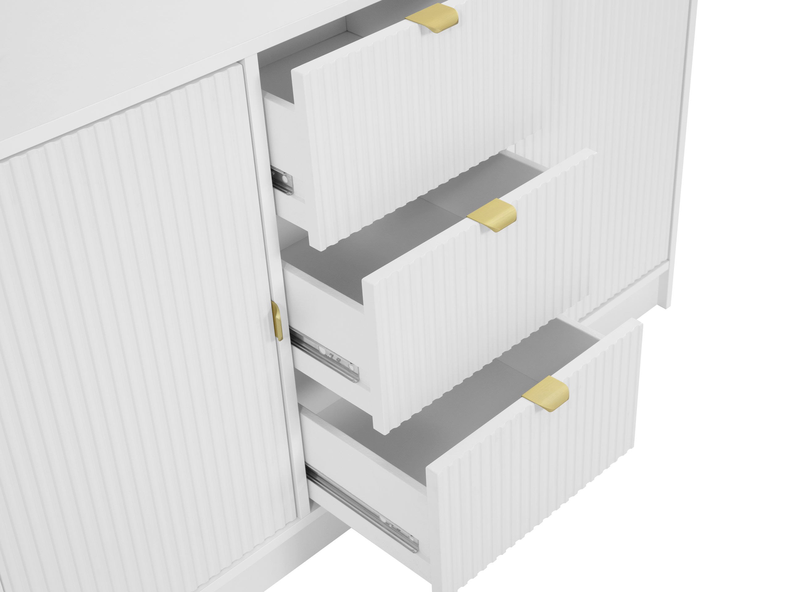 Wohnzimmer-Sets Comfivo Papilio I (Weiss)
