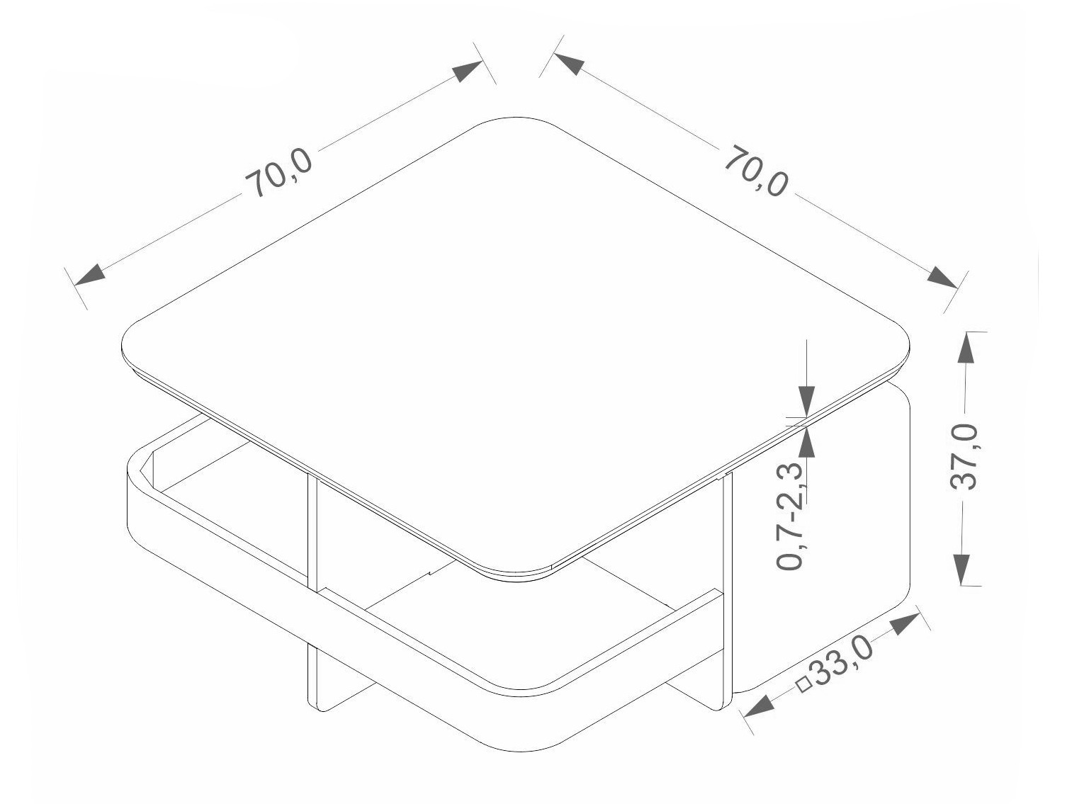 Couchtisch Houston 2163