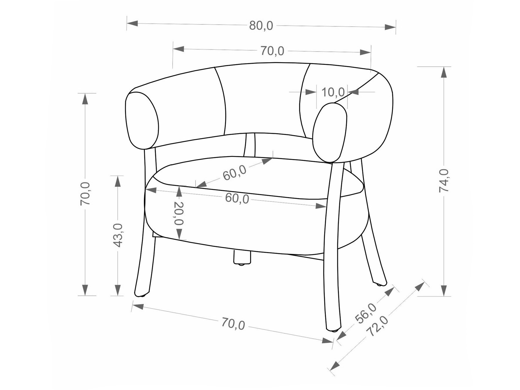 Sessel Houston 2162