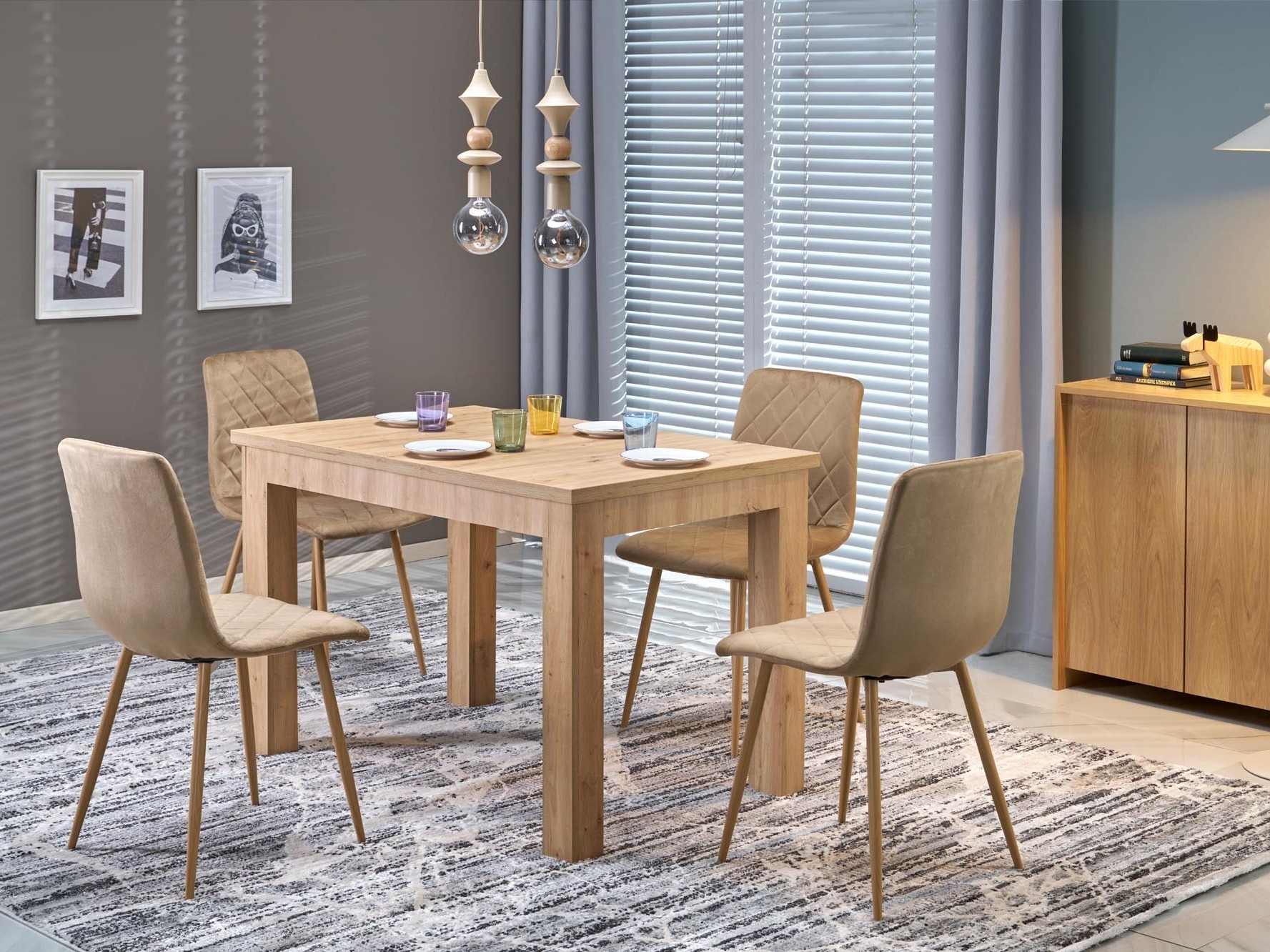 Tisch Houston 2165 (Artisan Eichenholzoptik)