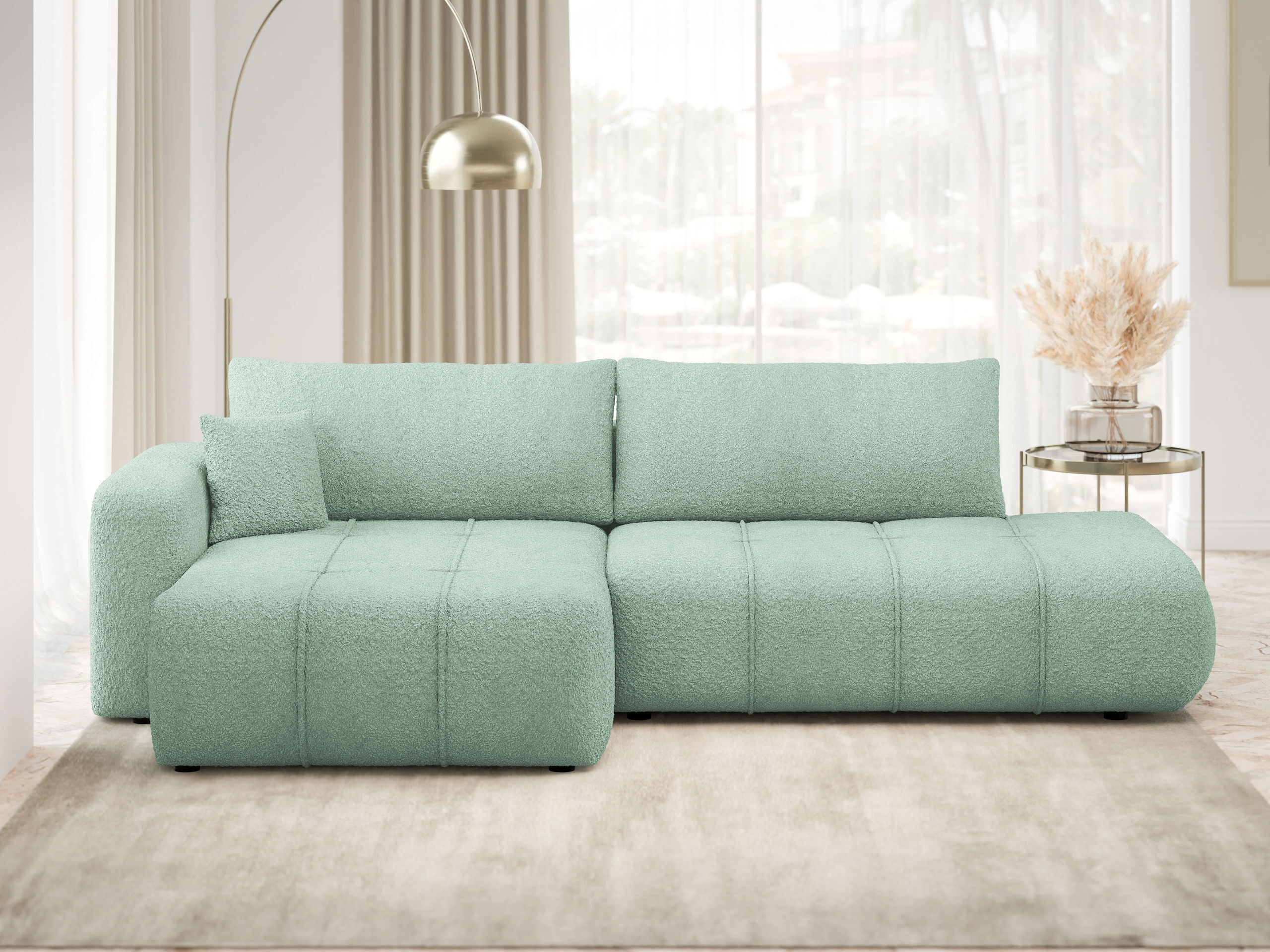 Ecksofa Comfivo Laurus III (Coral 55)