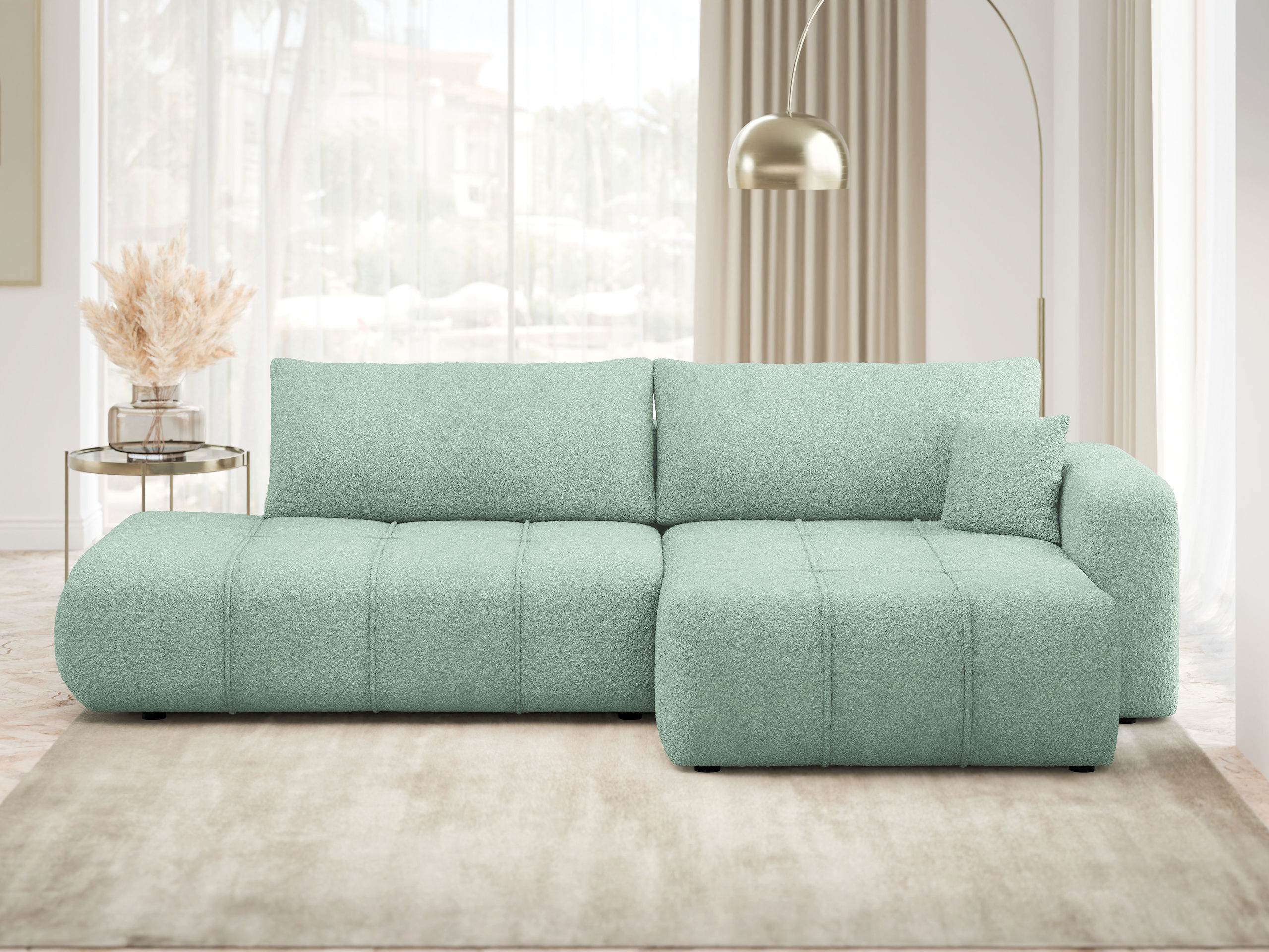 Ecksofa Comfivo Laurus III (Coral 55)