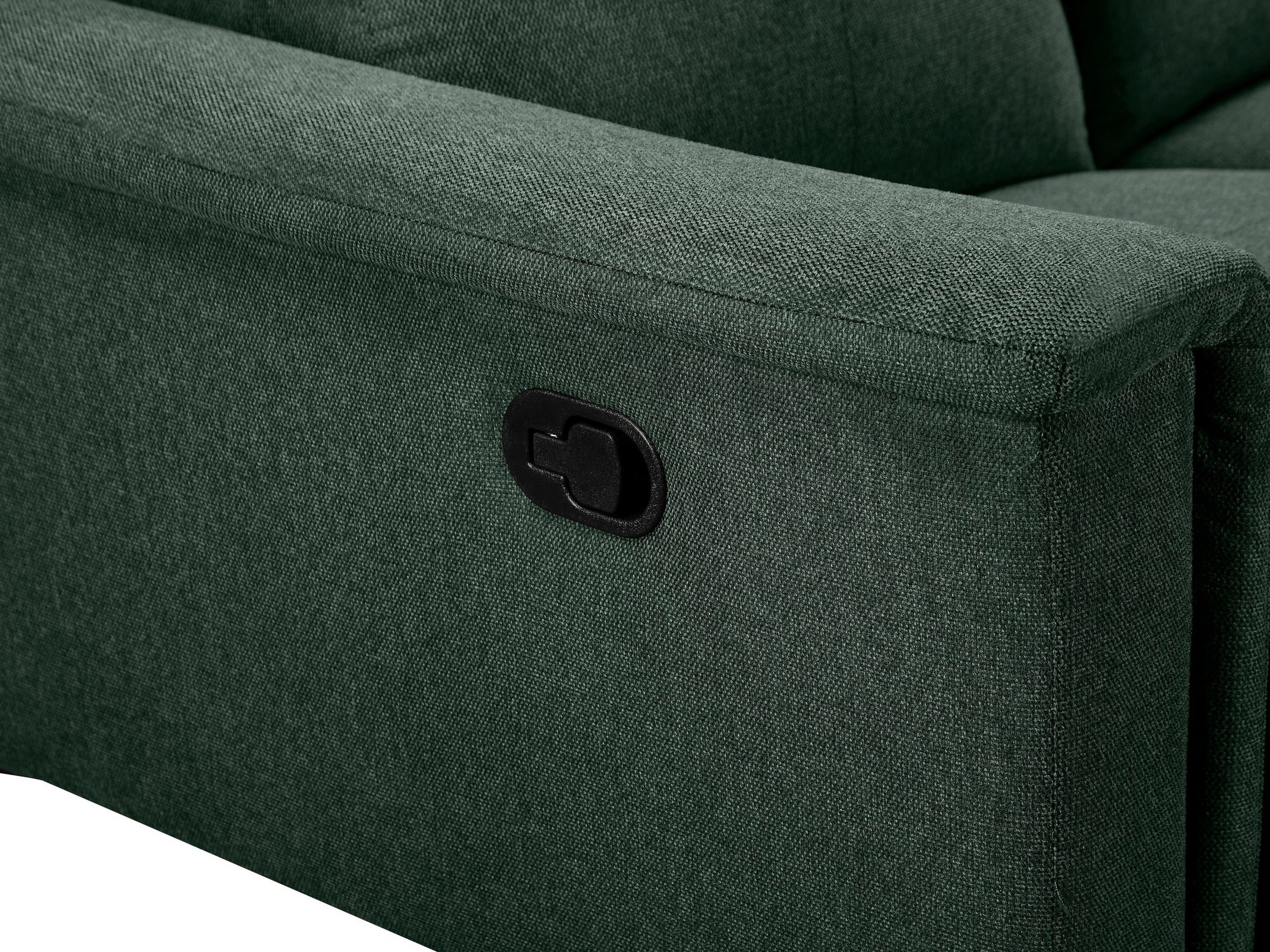 Sofa mit Liegefunktion Evamare 100 (Dunkelgrün)
