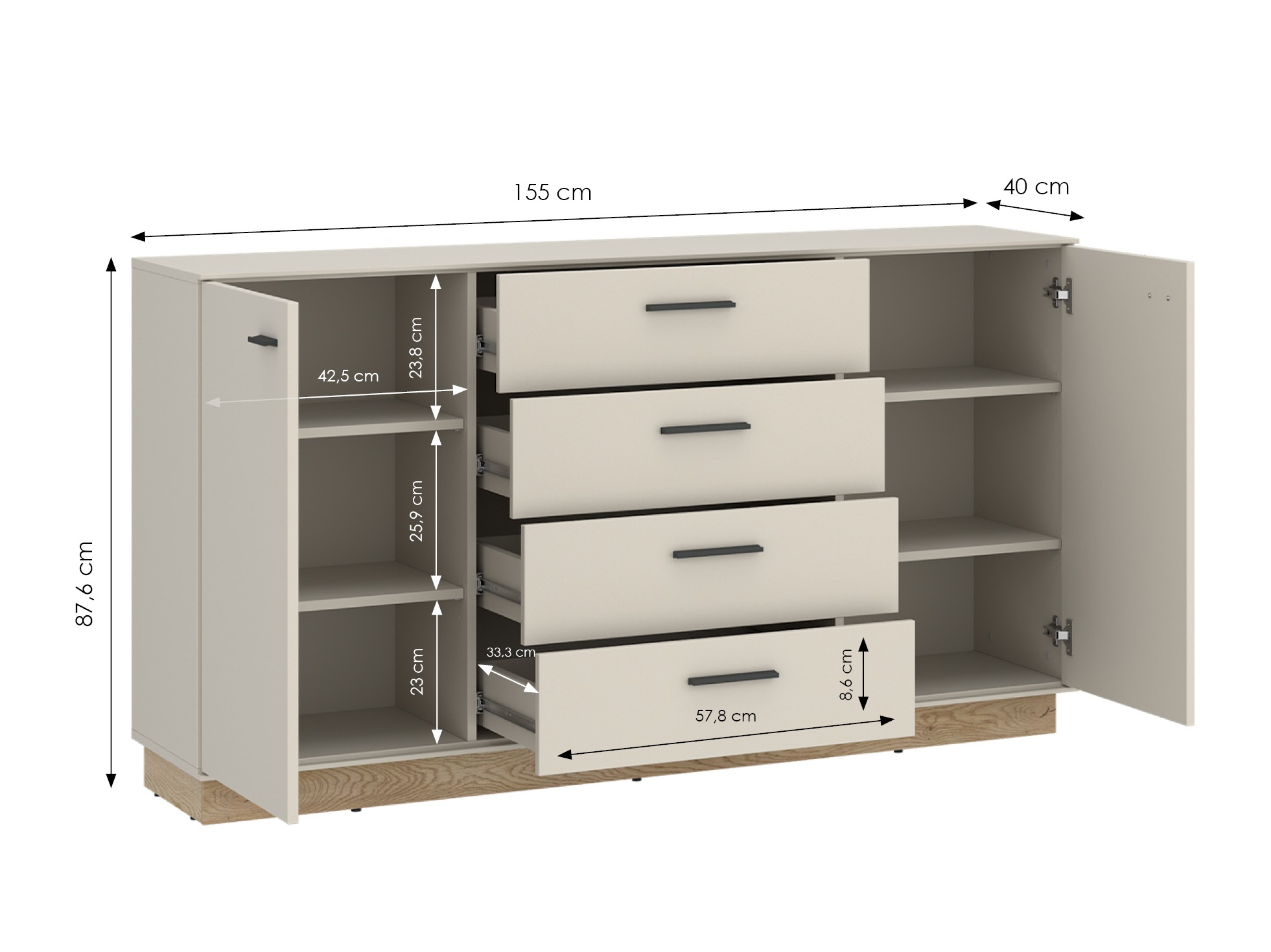 Kommoden Avicoro 102