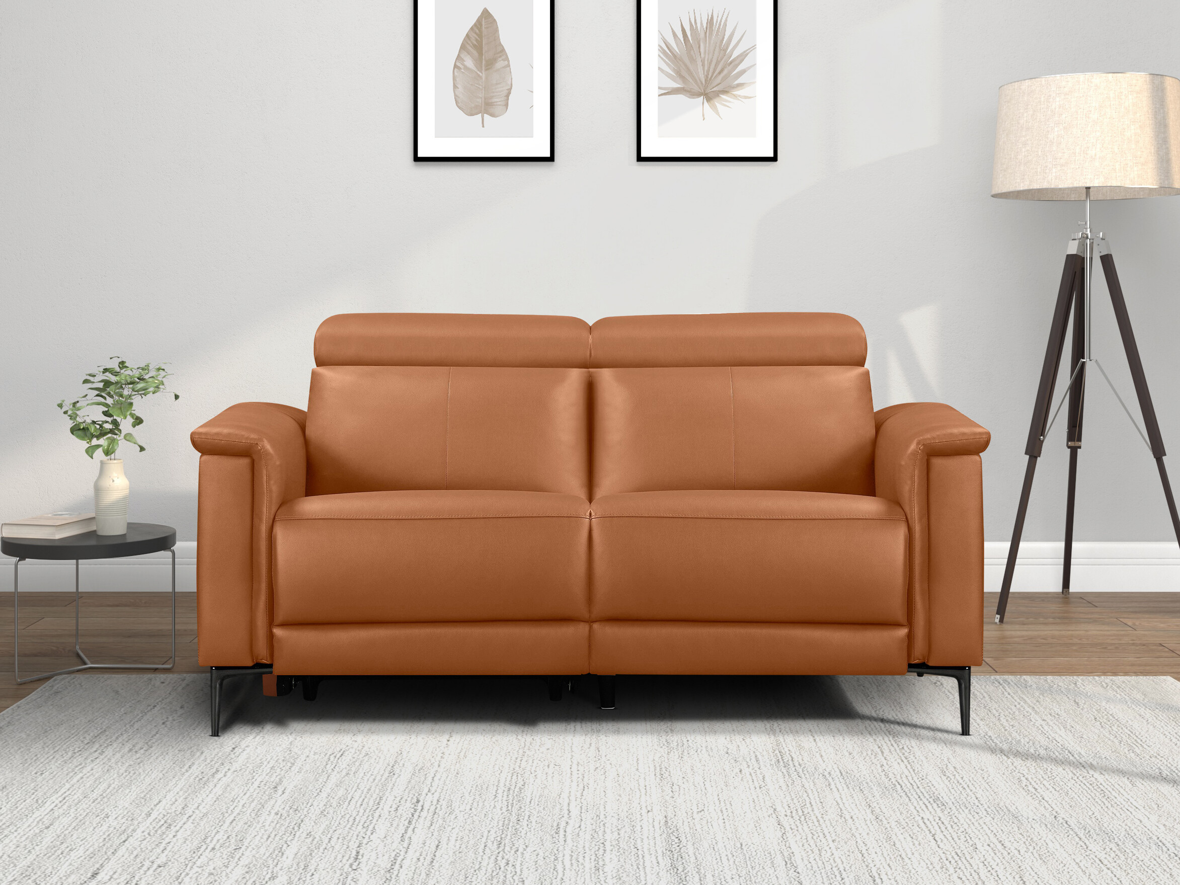 Sofa mit Liegefunktion Evamare 100 (Braun)