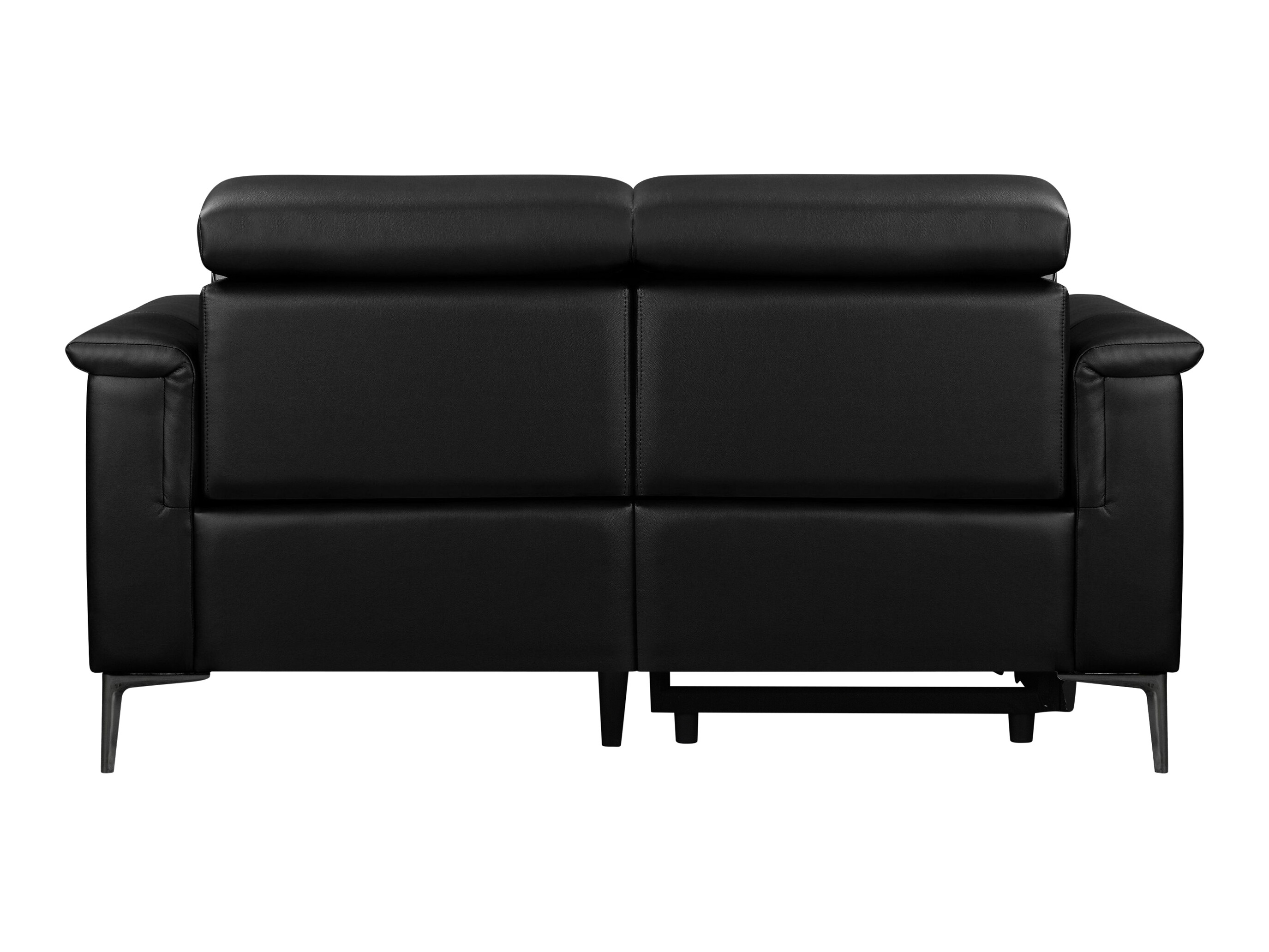 Sofa mit Liegefunktion Evamare 107 (Schwarz)