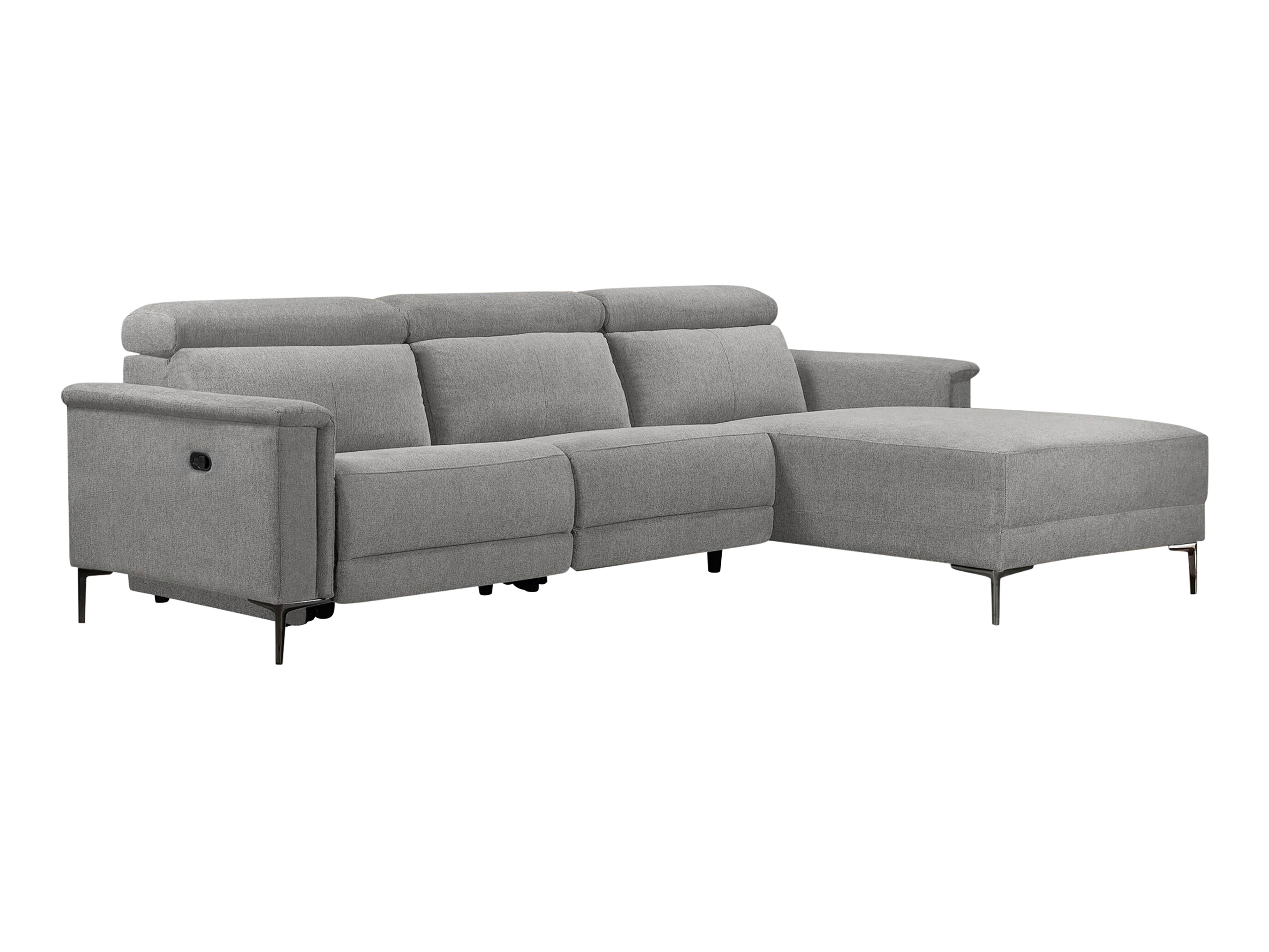 Ecksofa Liegesessel Denton 1500 (Hellgrau)