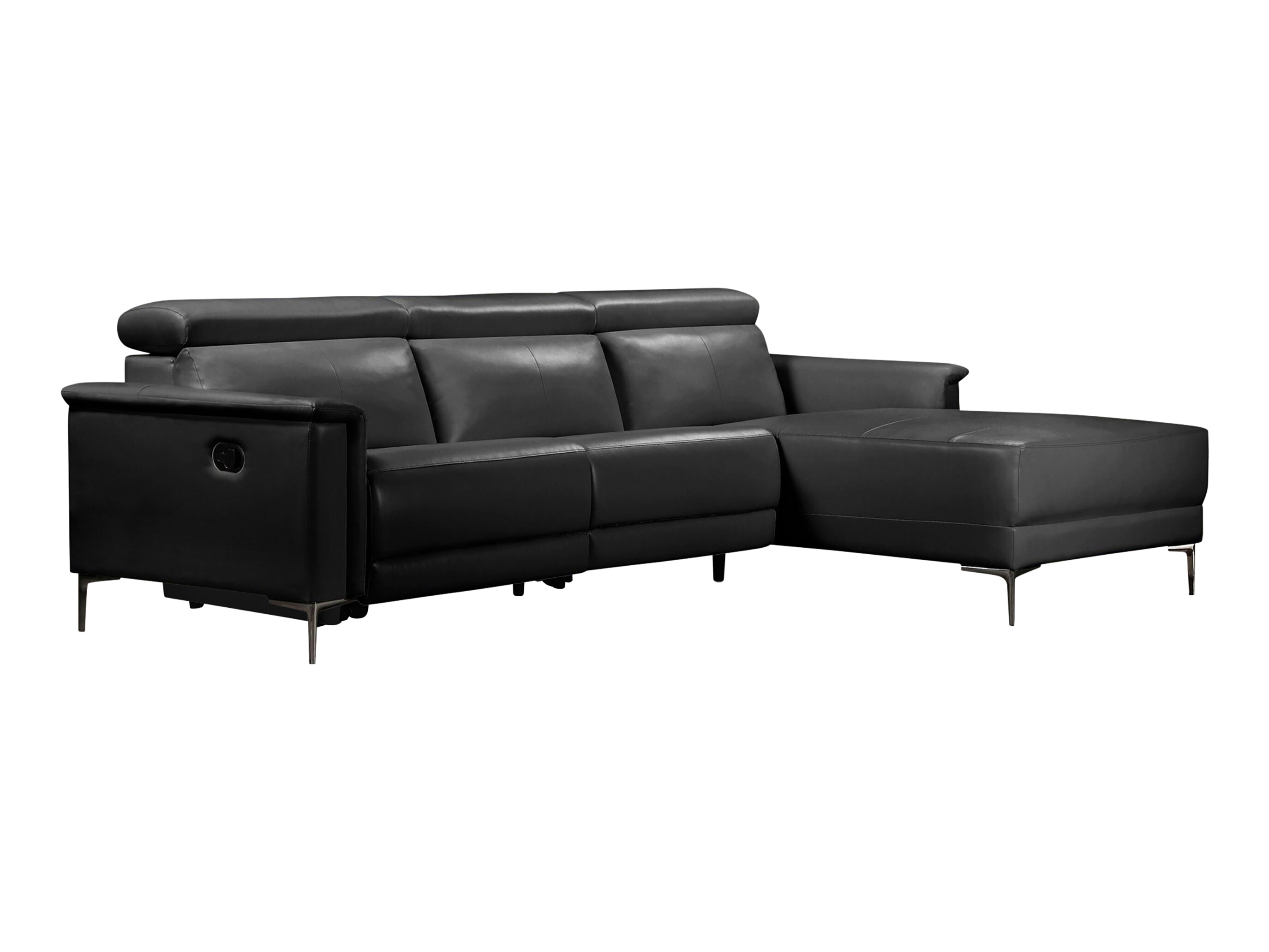 Ecksofa Liegesessel Evamare 106 (Schwarz)