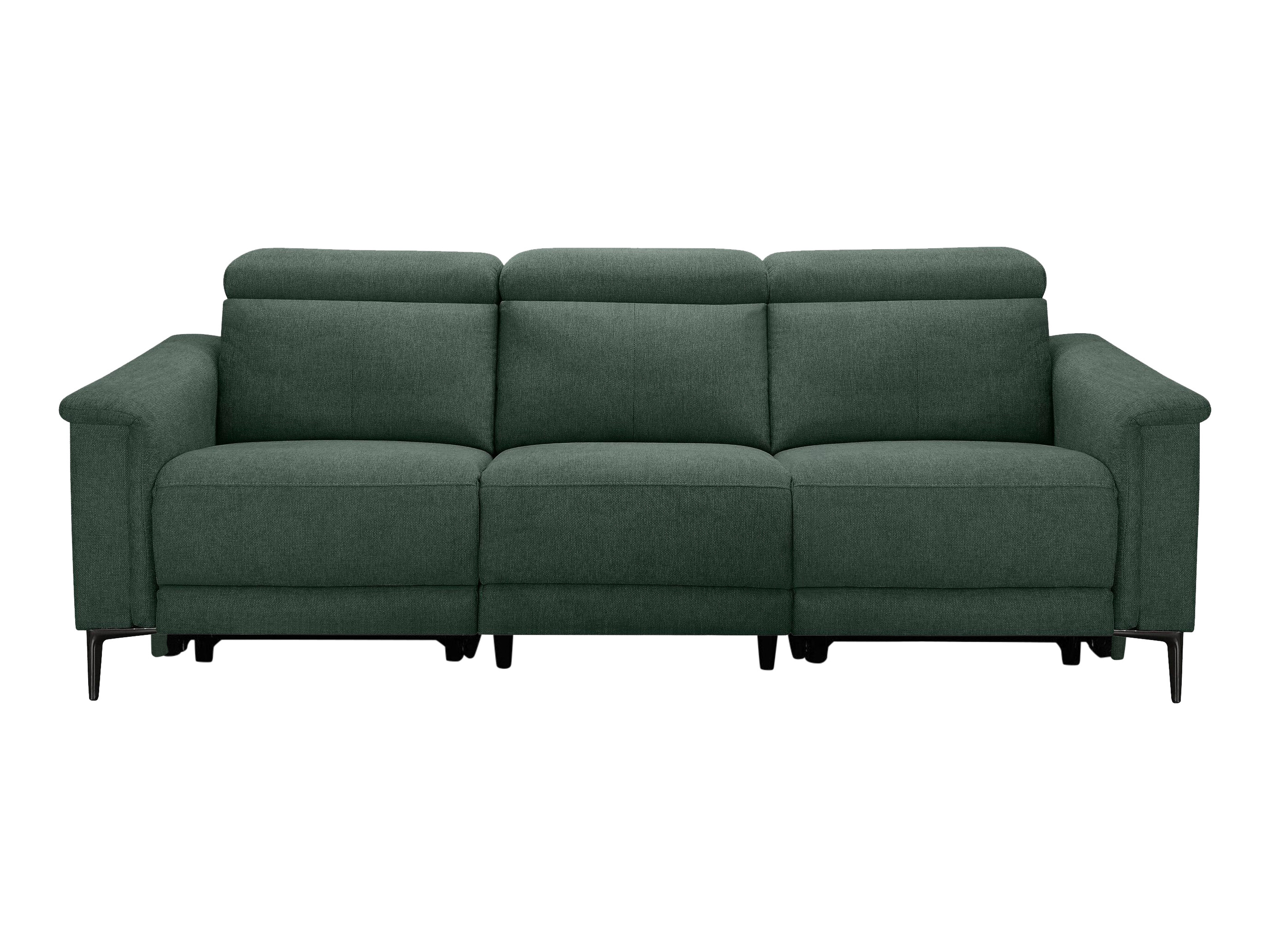 Sofa mit Liegefunktion Denton 1497 (Dunkelgrün)