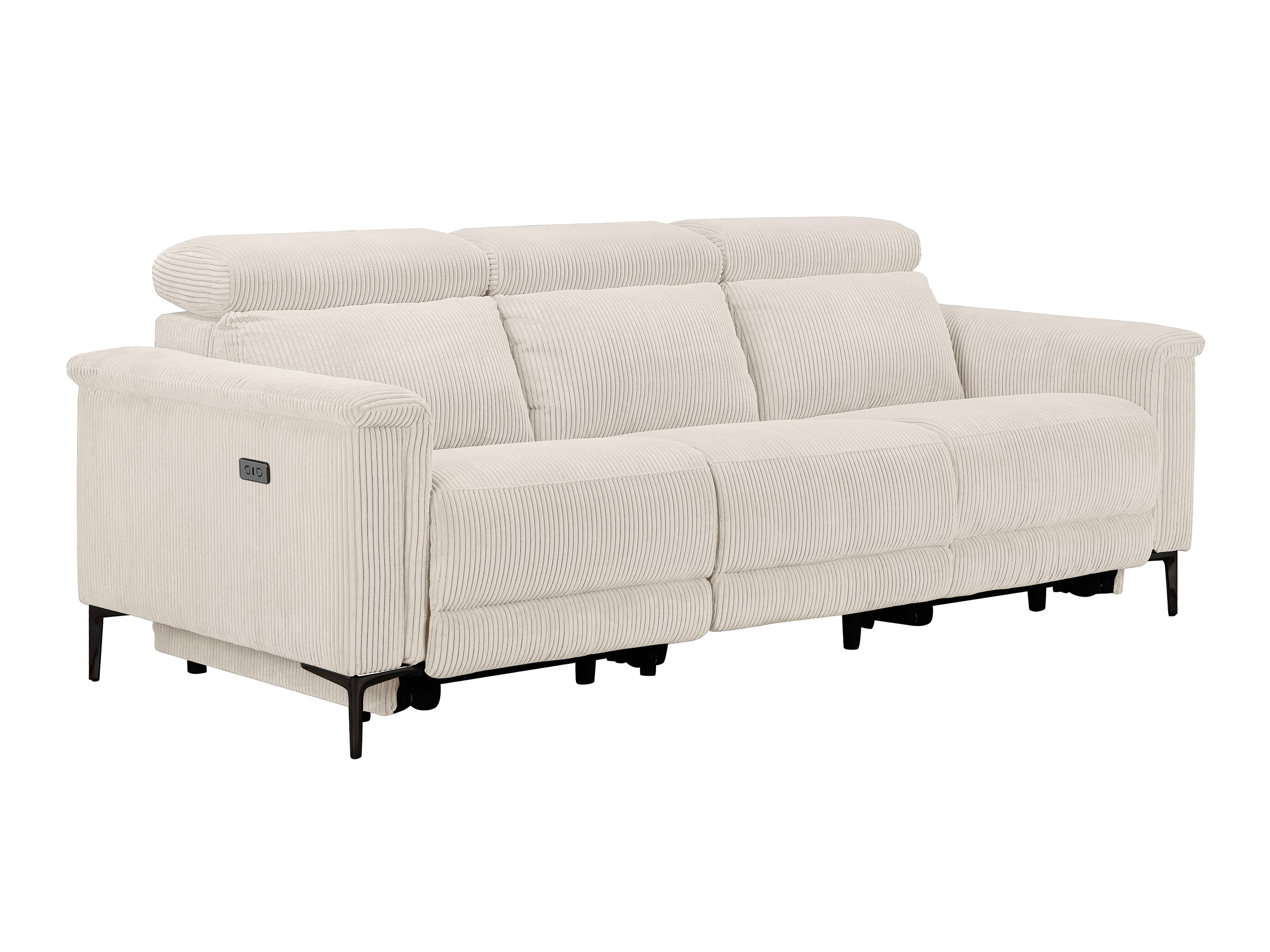 Sofa mit Liegefunktion Evamare 103 (Cremefarben)