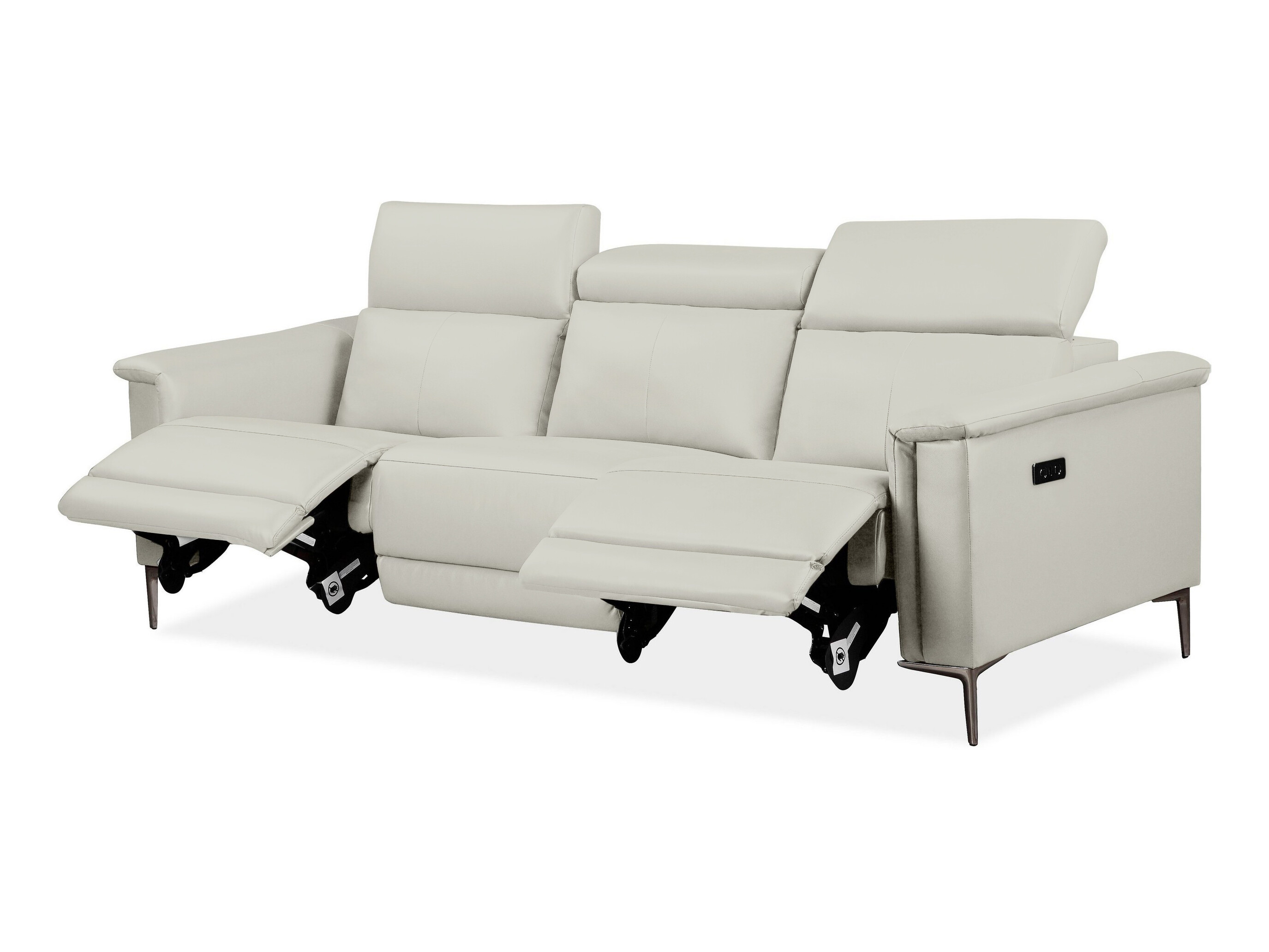 Sofa mit Liegefunktion Evamare 103 (Cremefarben)