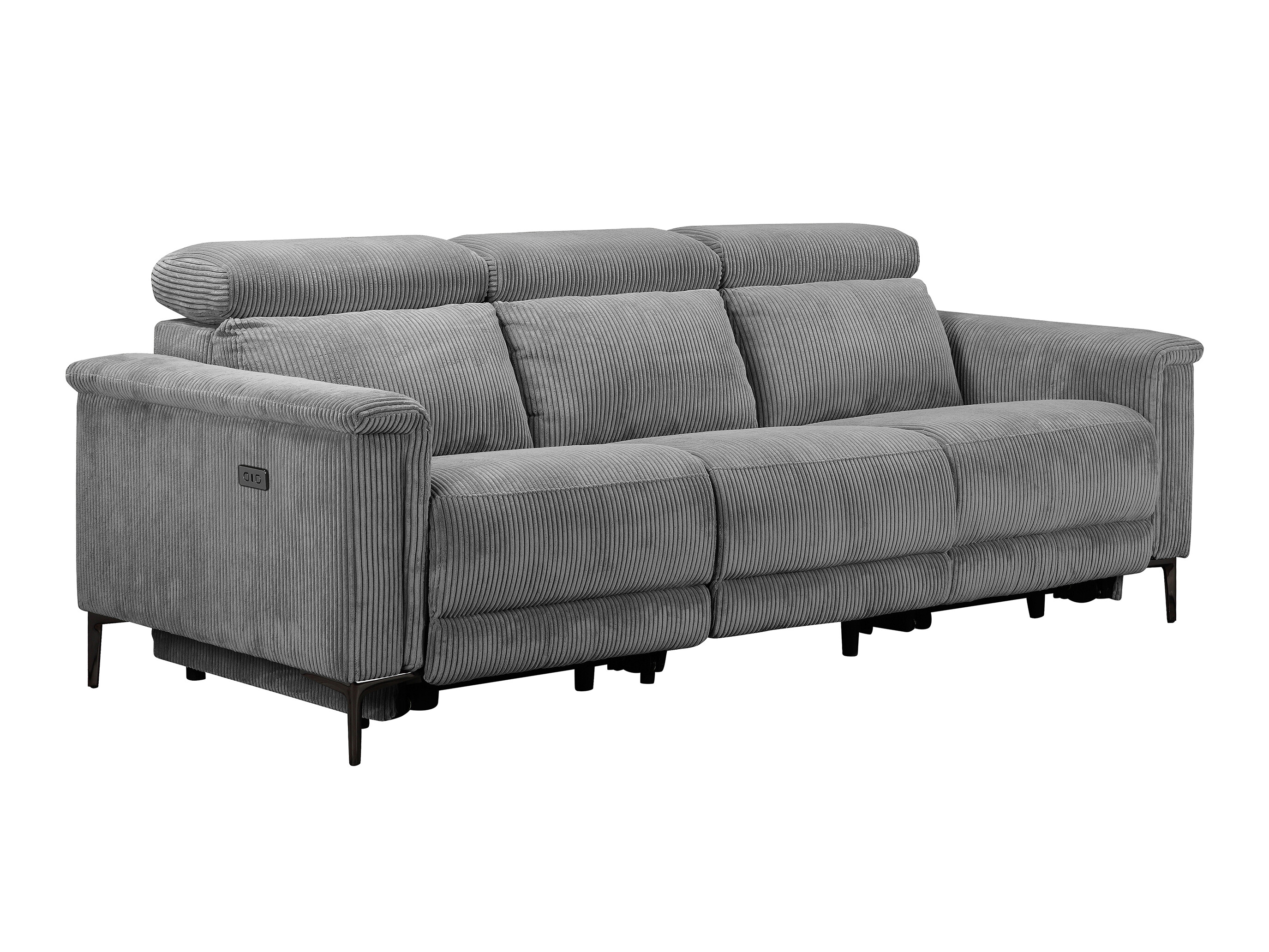 Sofa mit Liegefunktion Evamare 103 (Grau)