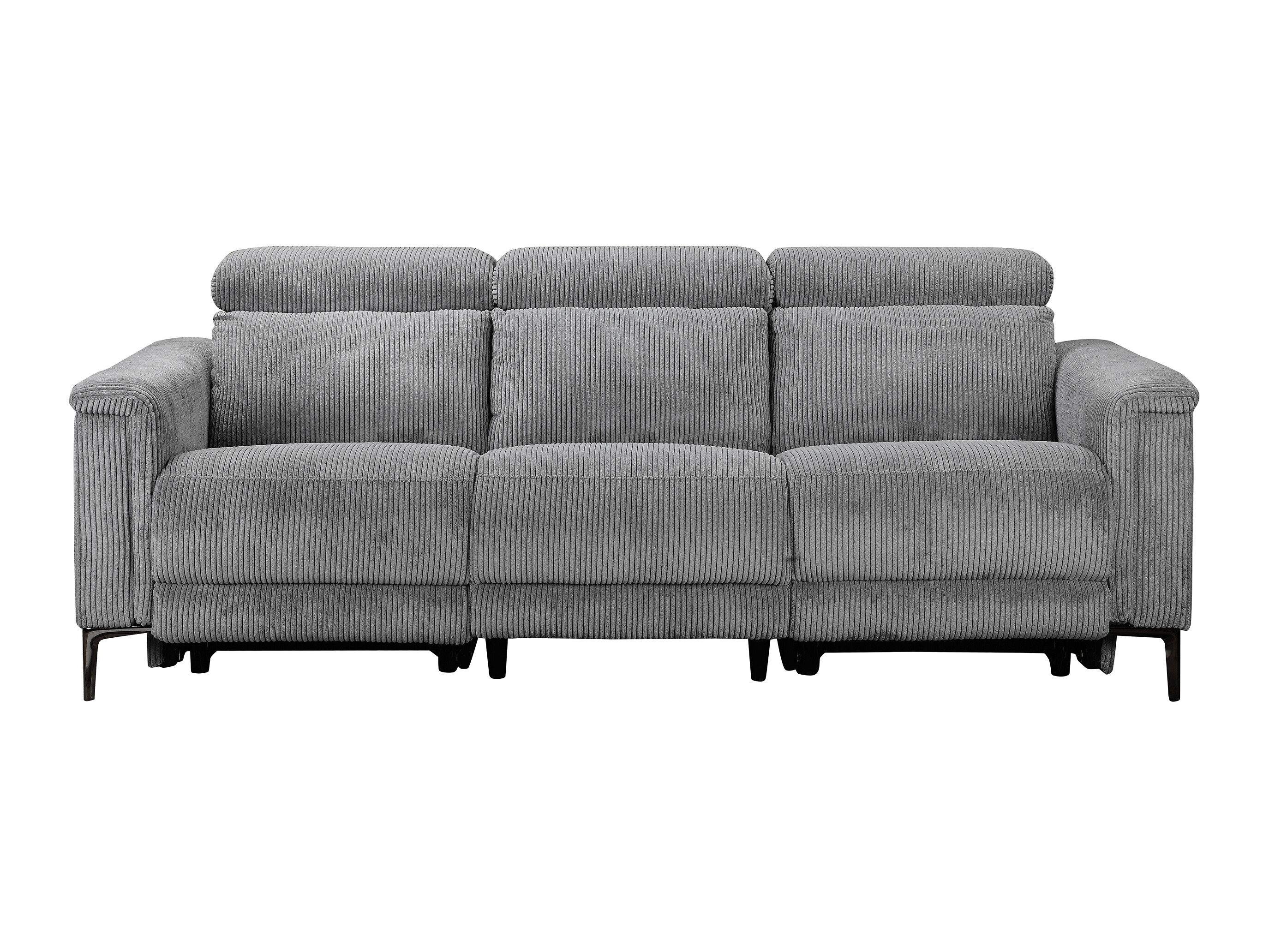 Sofa mit Liegefunktion Evamare 103 (Grau)