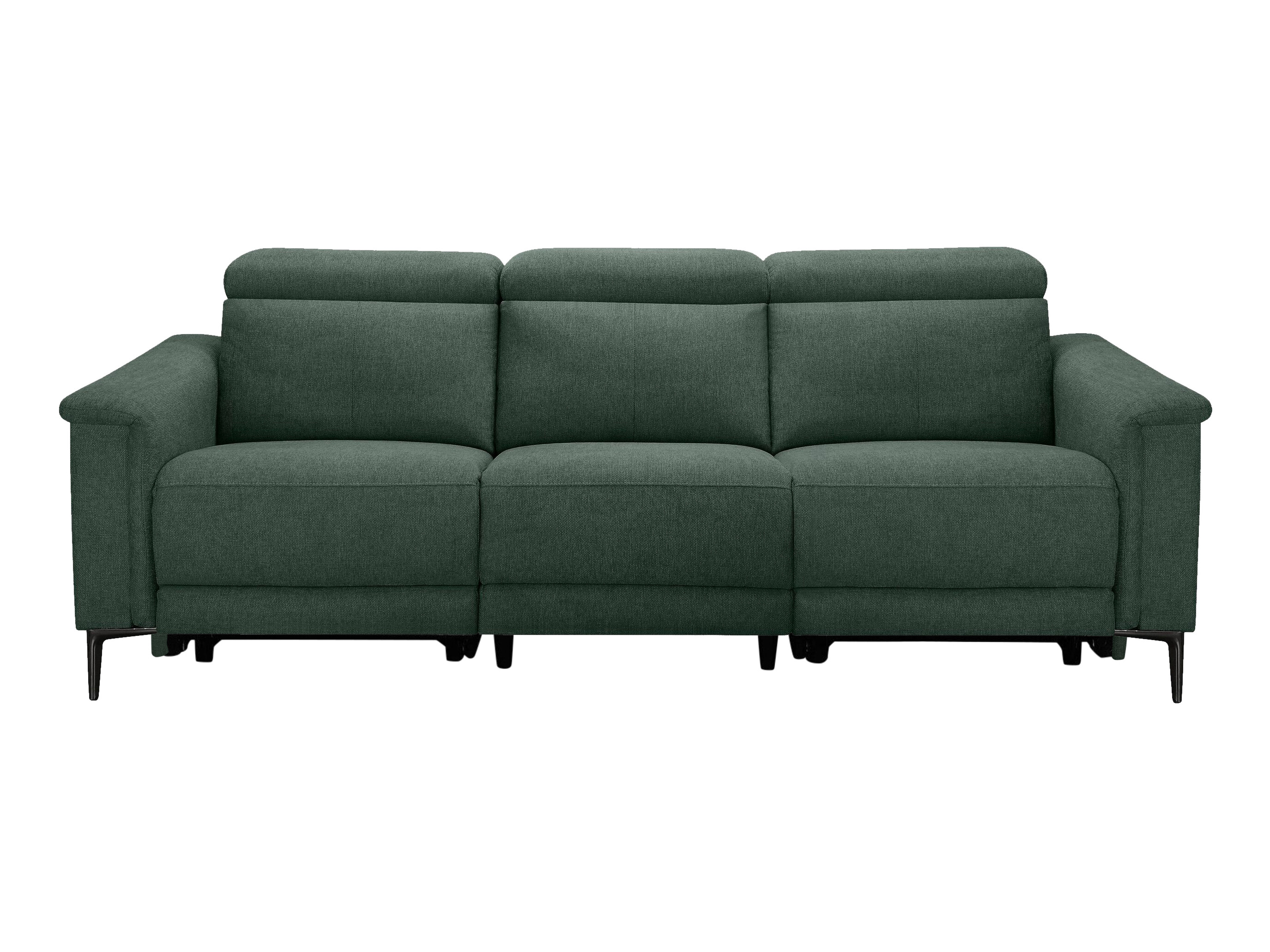 Sofa mit Liegefunktion Evamare 104 (Dunkelgrün)