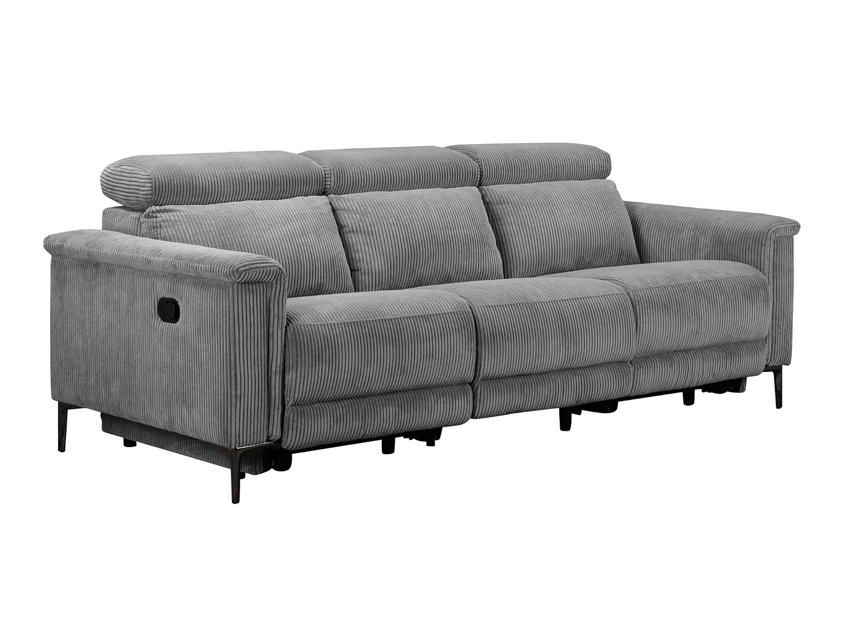 Sofa mit Liegefunktion Evamare 104 (Hellgrau)