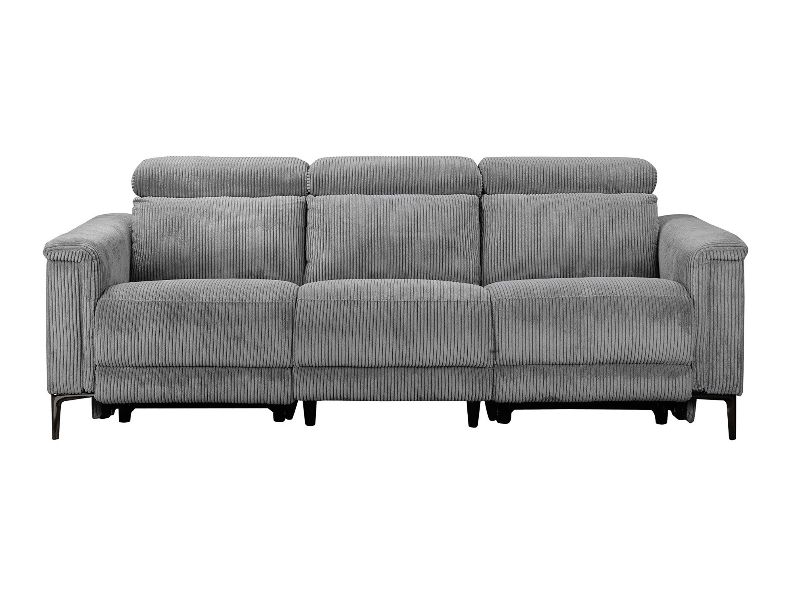 Sofa mit Liegefunktion Evamare 104 (Hellgrau)