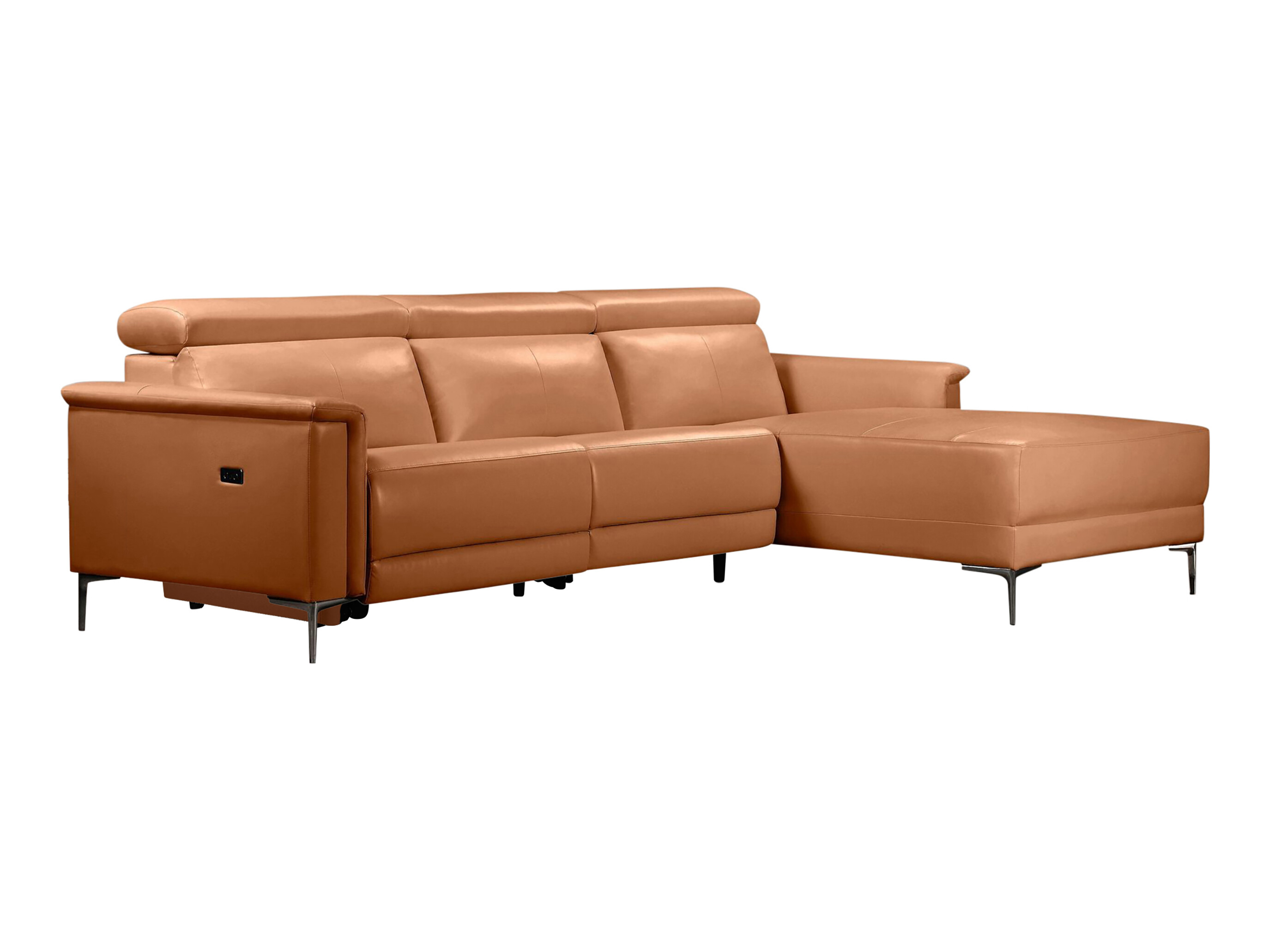 Ecksofa Liegesessel Denton 1499 (Braun)