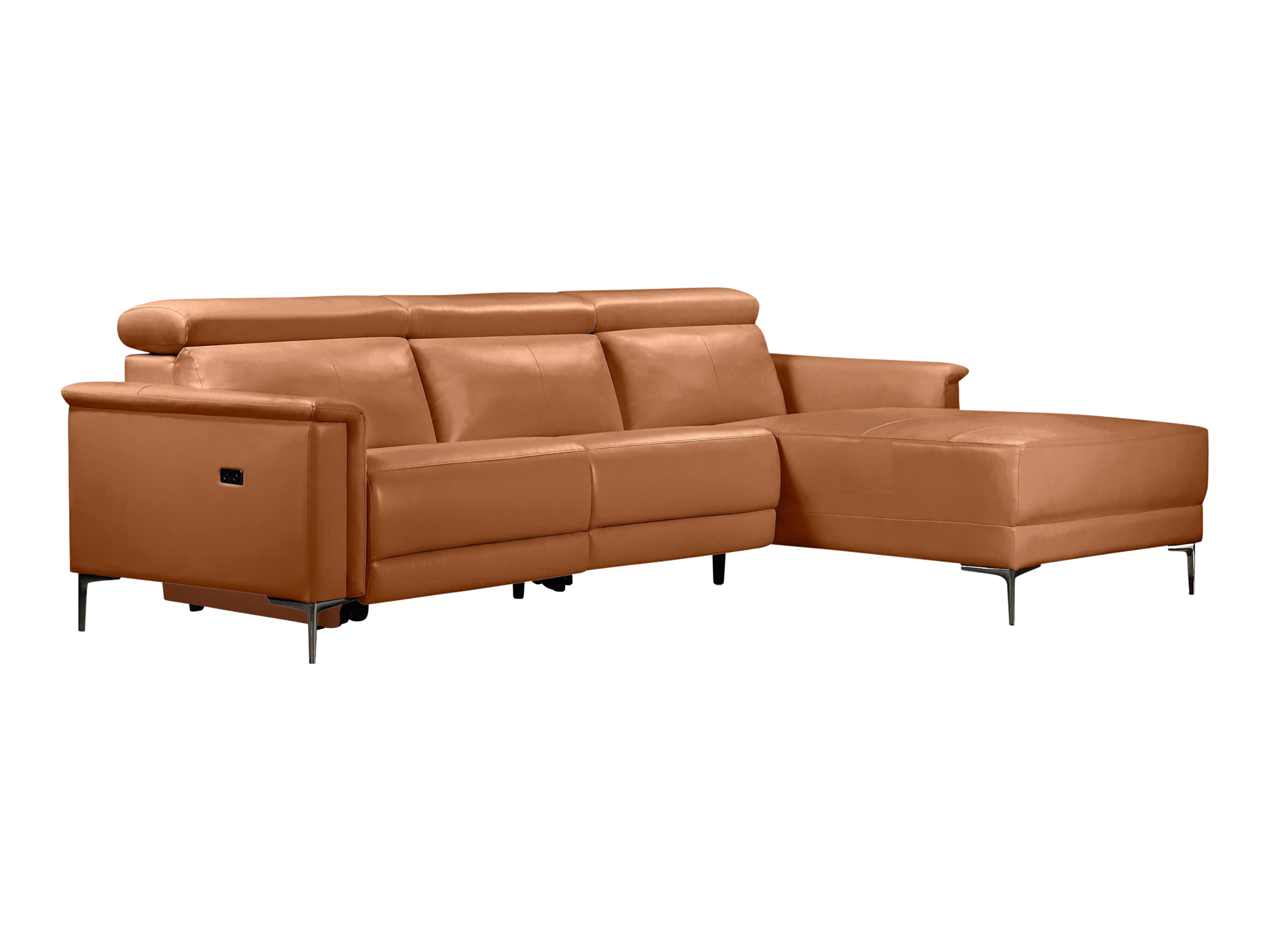 Ecksofa Liegesessel Denton 1499 (Braun)