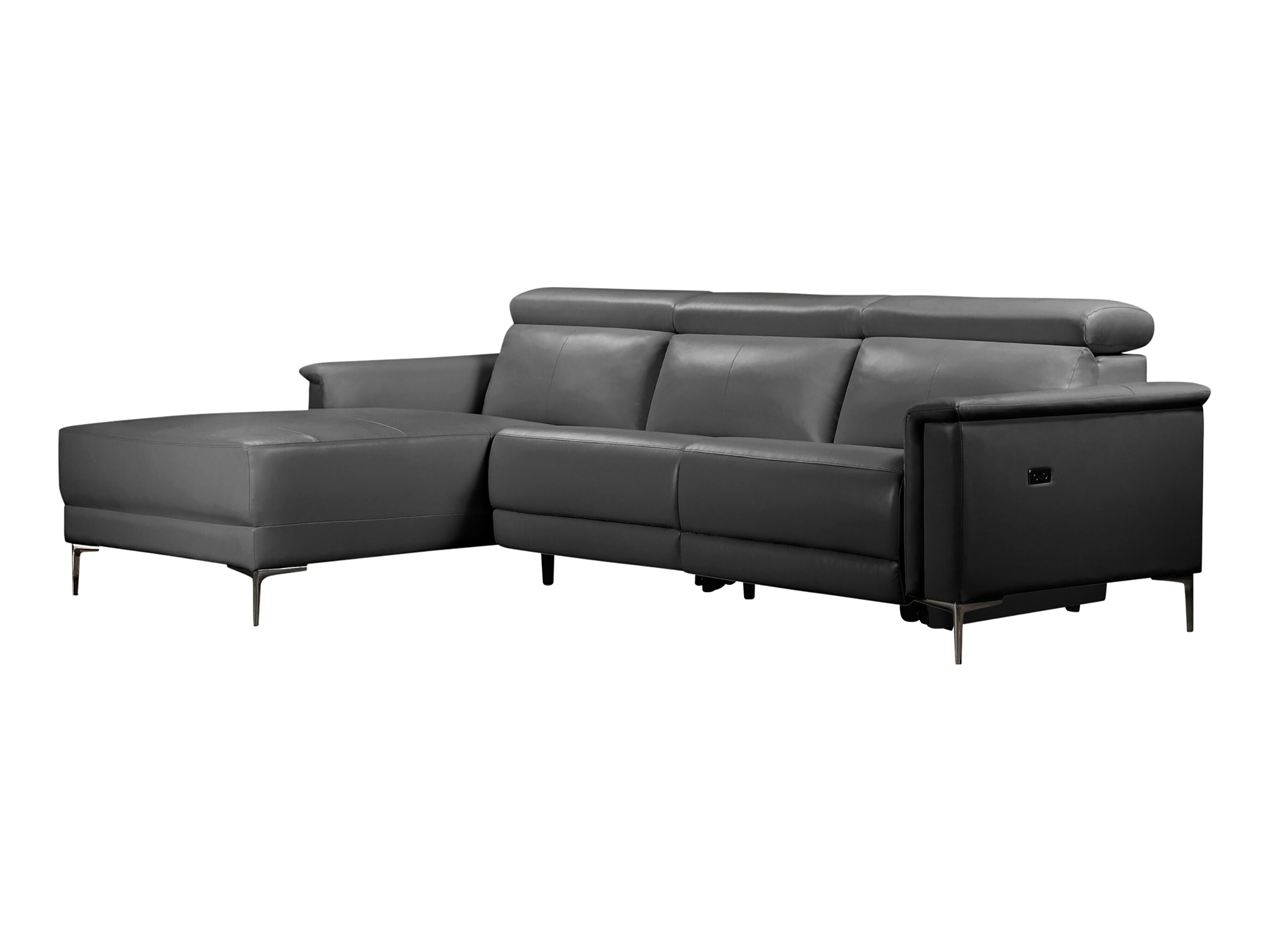Ecksofa Liegesessel Denton 1499 (Grau)