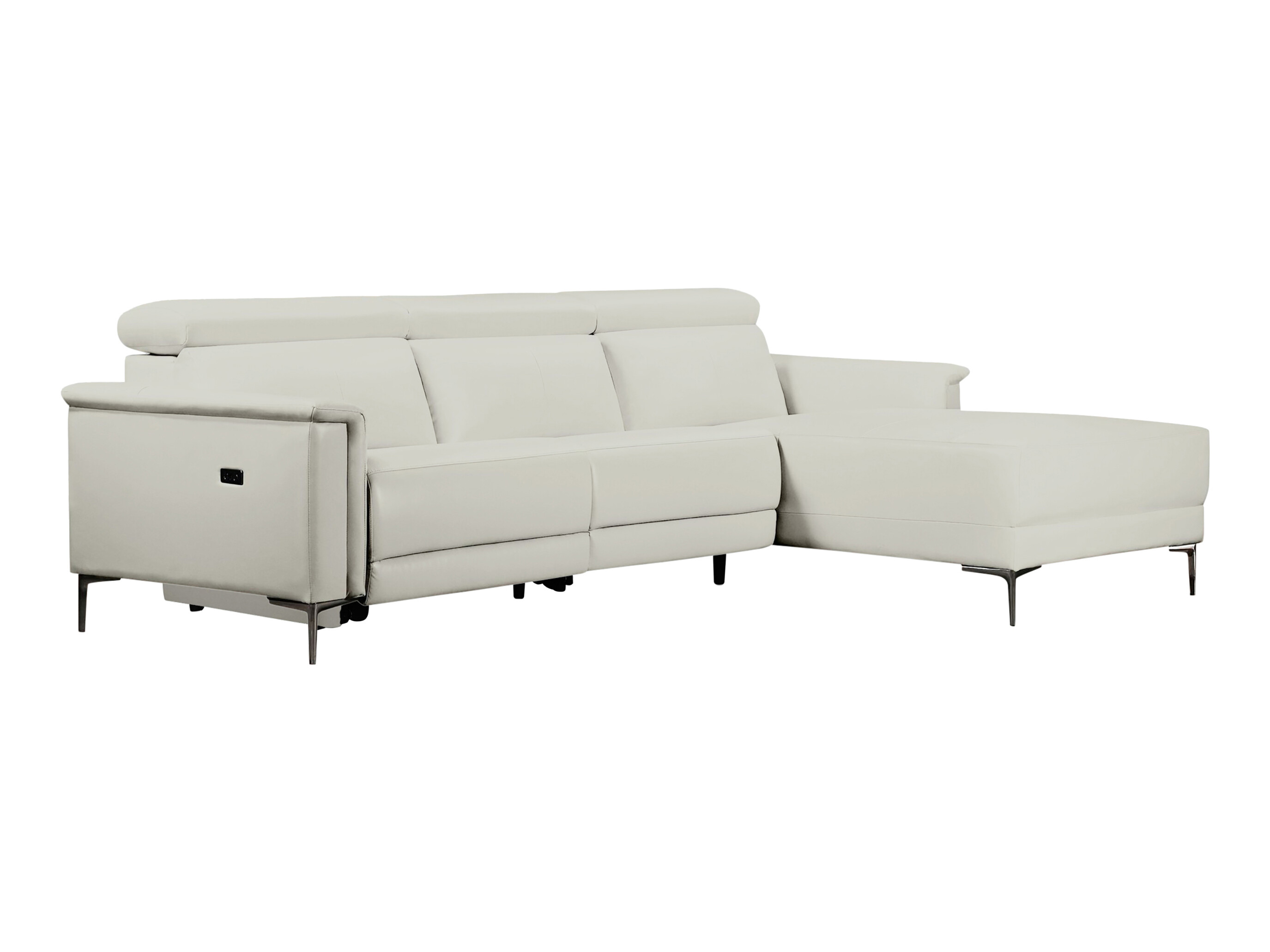 Ecksofa Liegesessel Evamare 105 (Cremefarben)