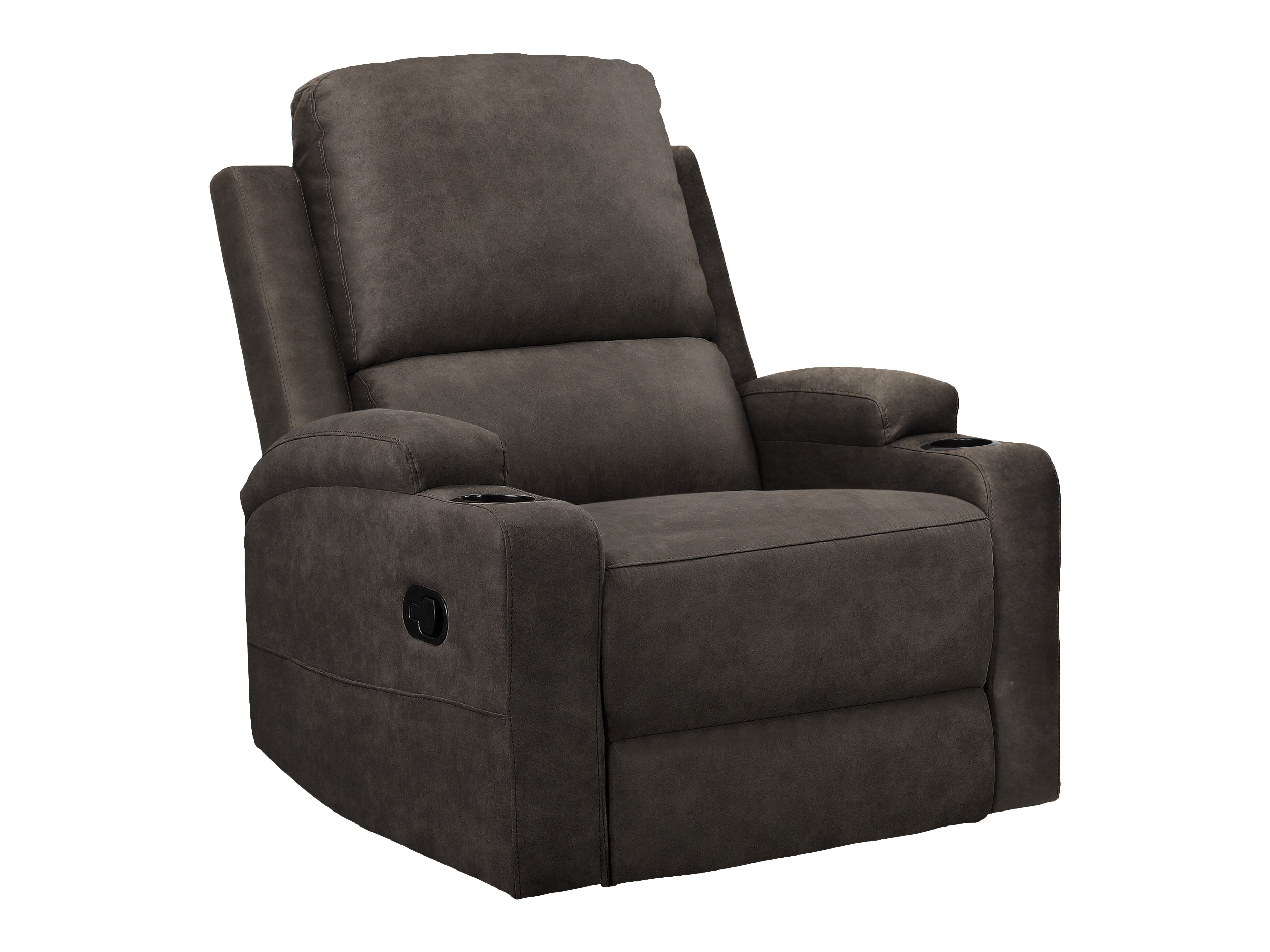 Sessel Liegesessel Denton 1565 (Dunkelgrau)