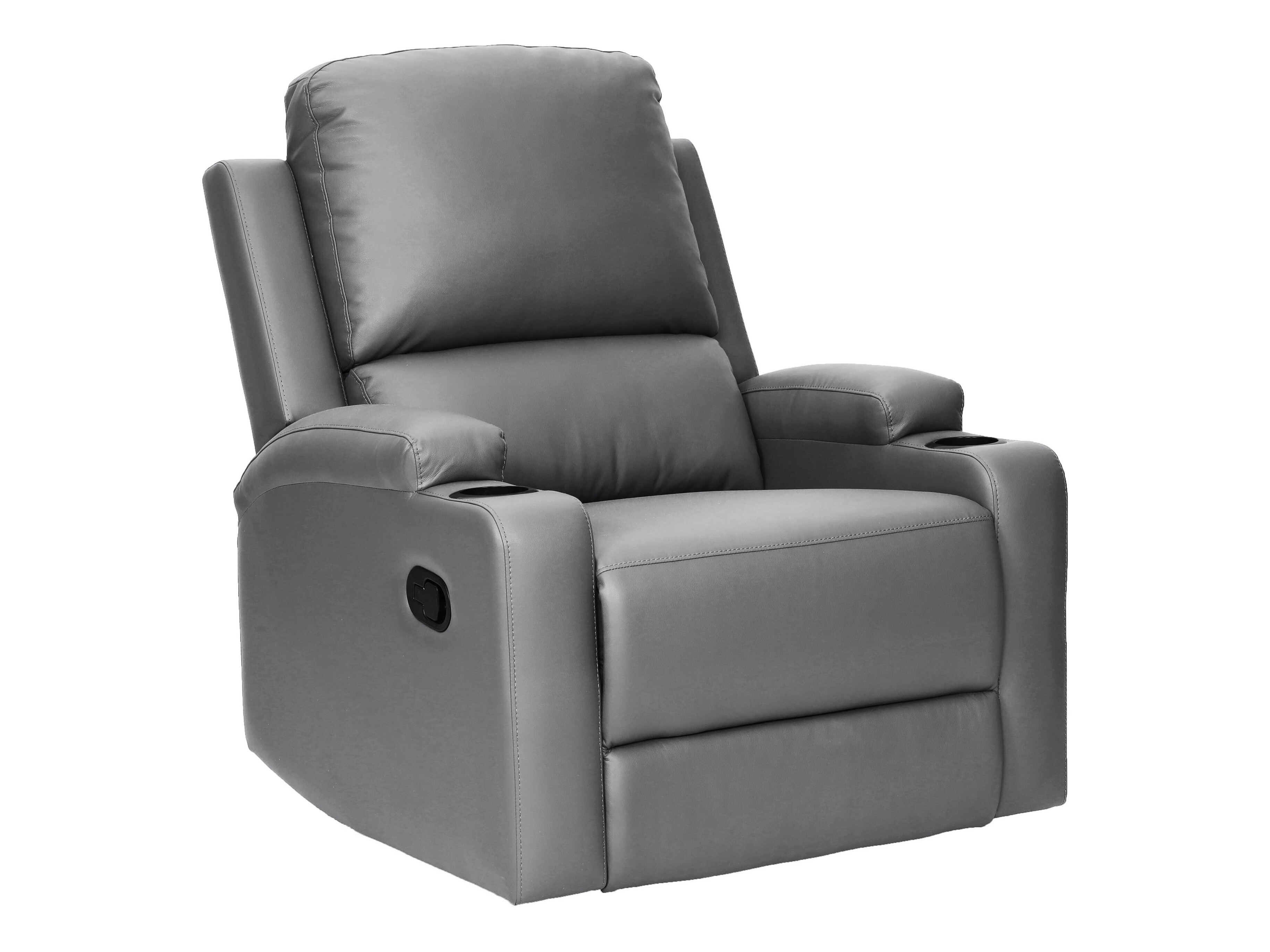 Sessel Liegesessel Denton 1565 (Grau)