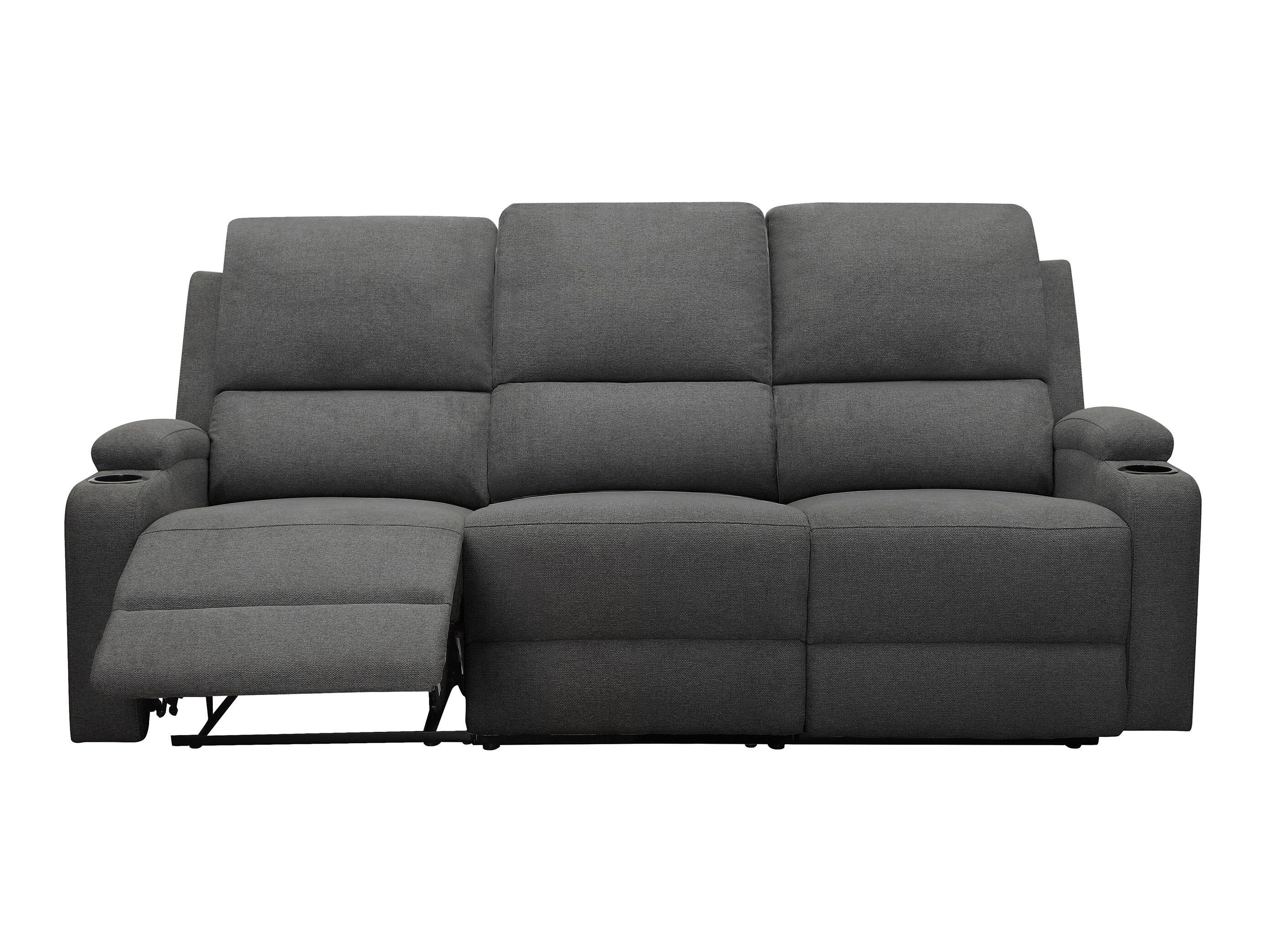 Sofa mit Liegefunktion Denton 1566 (Anthrazit)