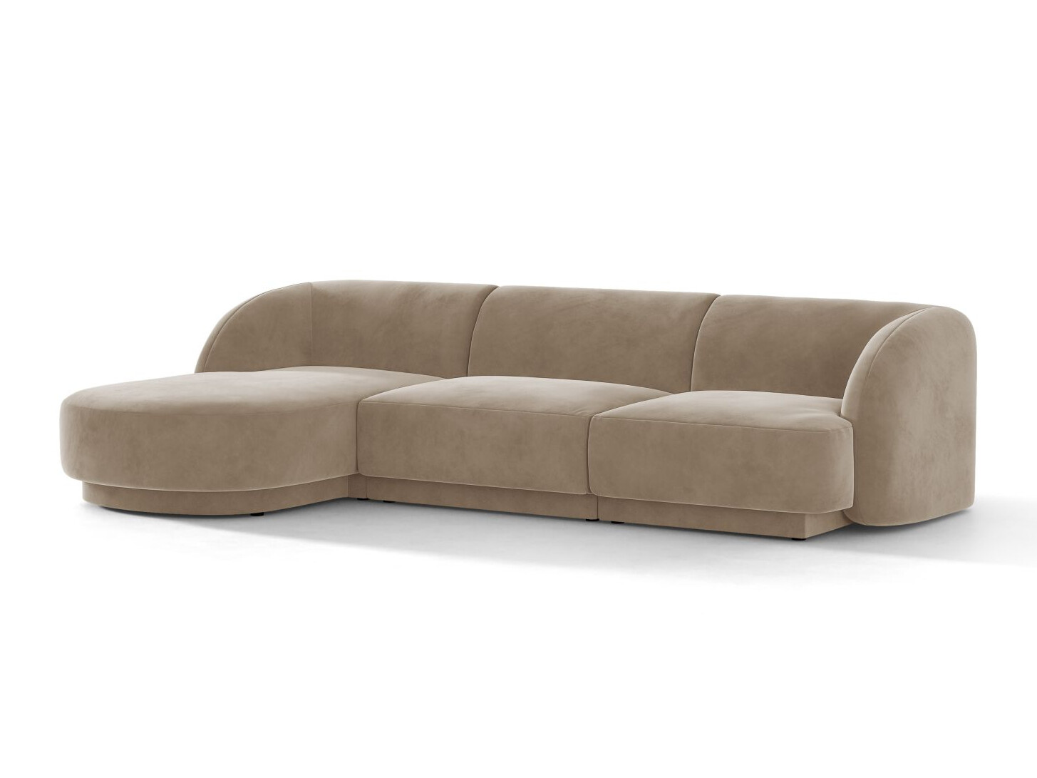 Modulares Ecksofa Tivlomi 102 (Bluvel 40)