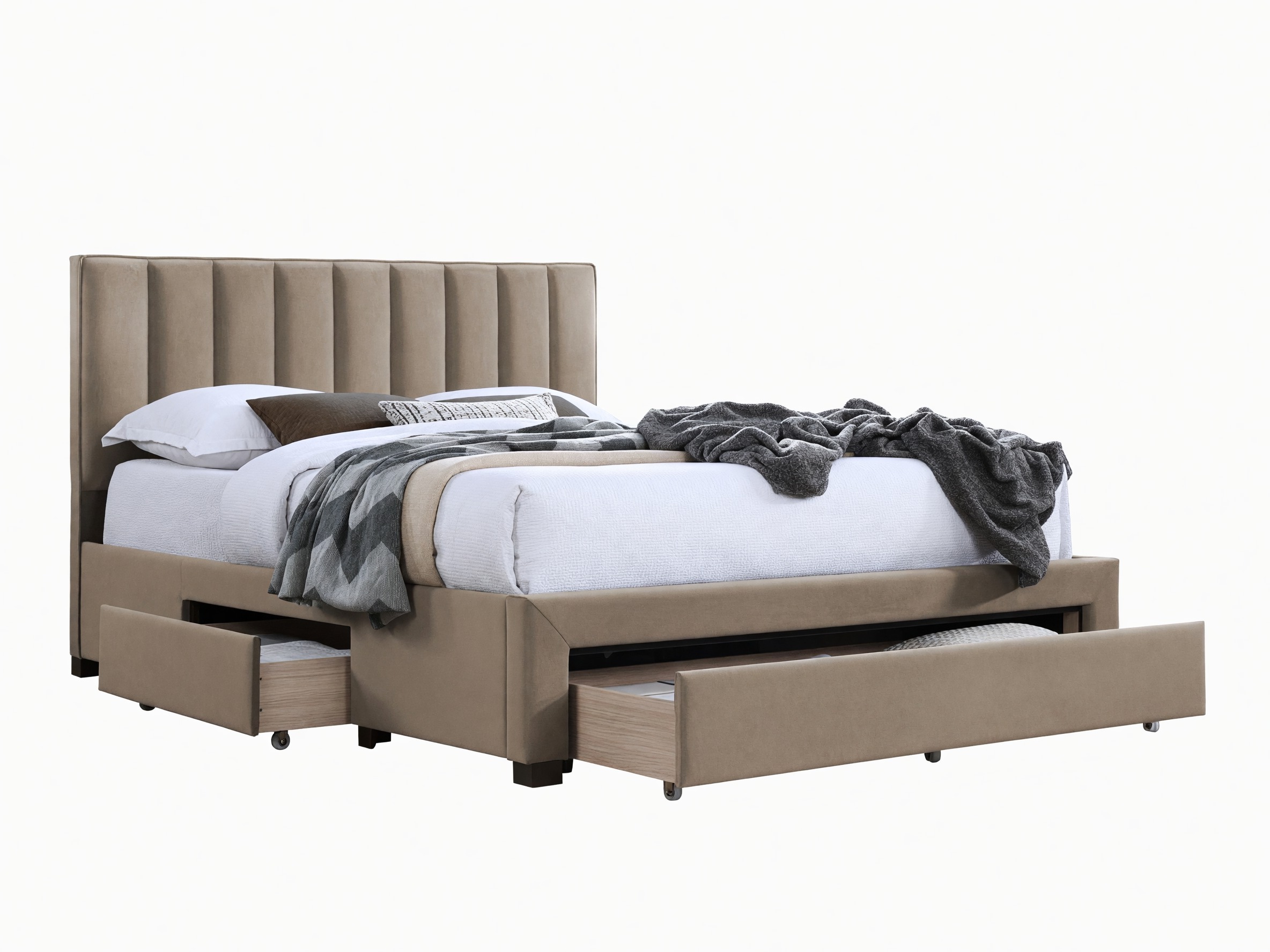 Bett Houston Fides (Taupe)