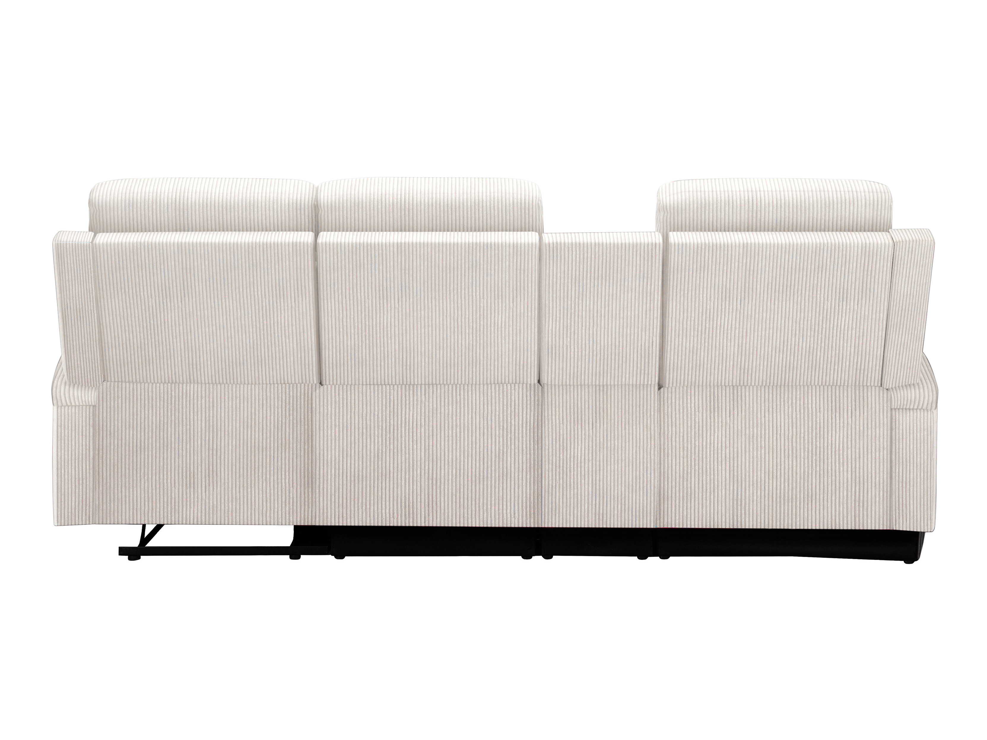 Ecksofa Liegesessel Denton 1568 (Cremefarben)