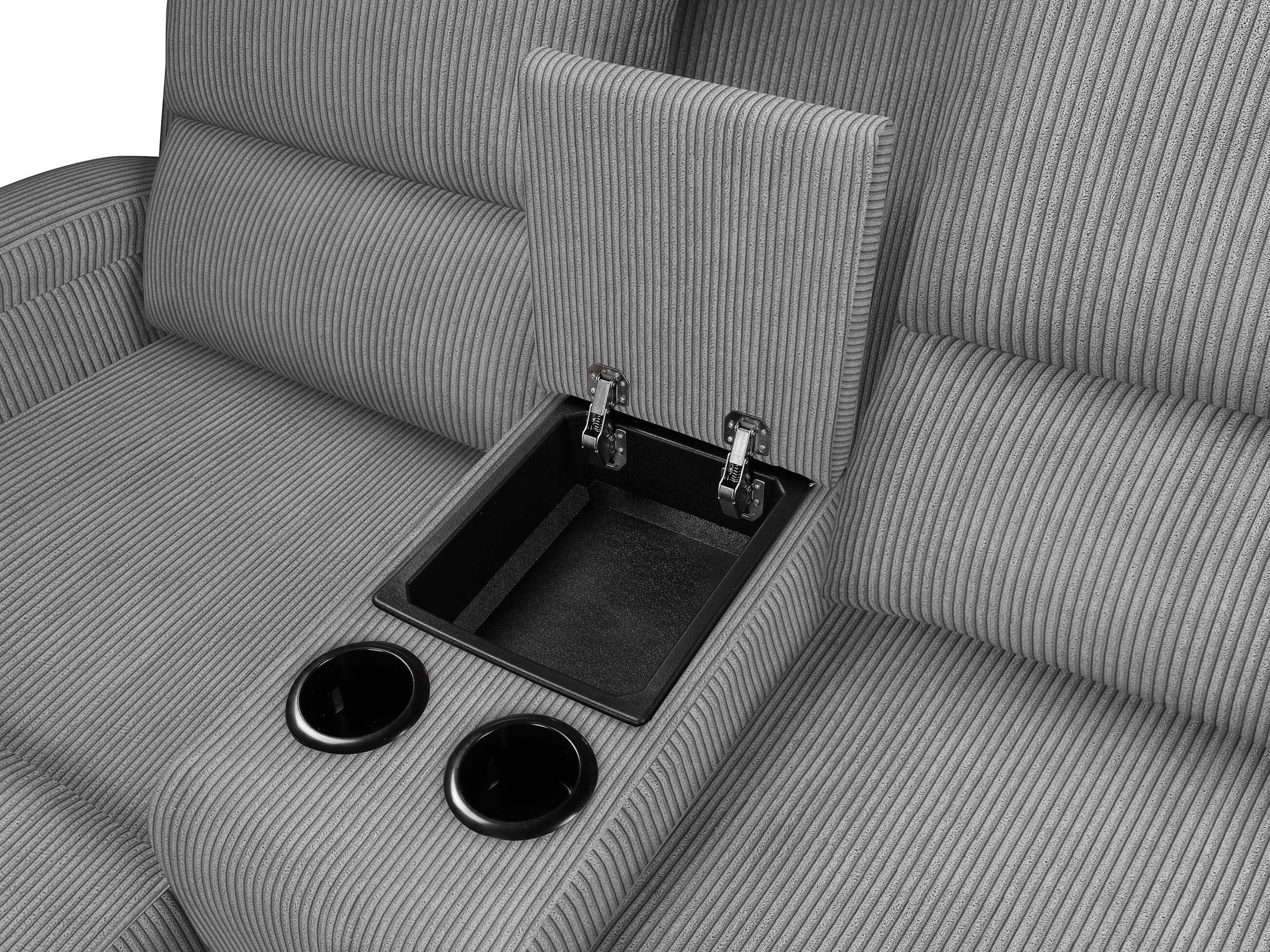 Ecksofa Liegesessel Denton 1568 (Grau)
