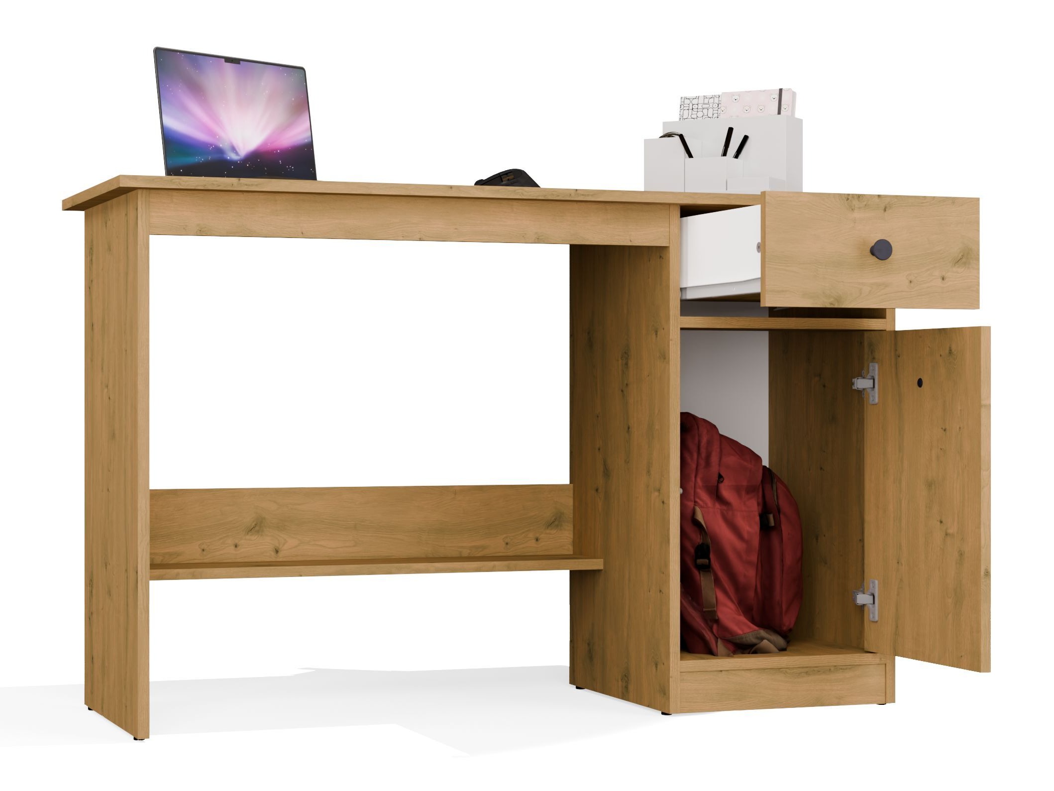 Bürotisch Mandeville 376 (Artisan Eichenholzoptik)