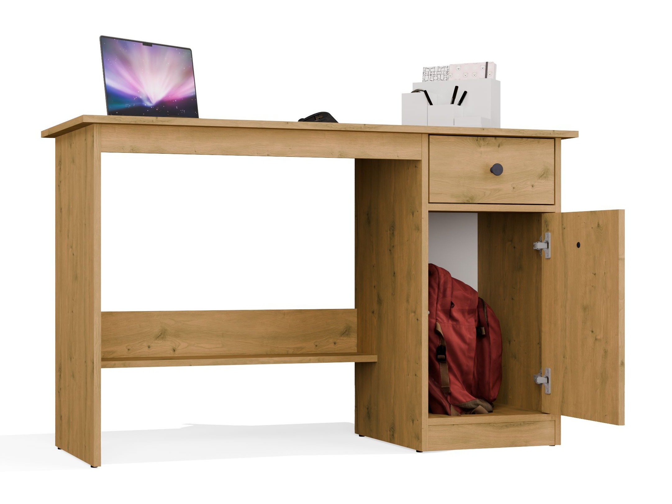 Bürotisch Mandeville 376 (Artisan Eichenholzoptik)