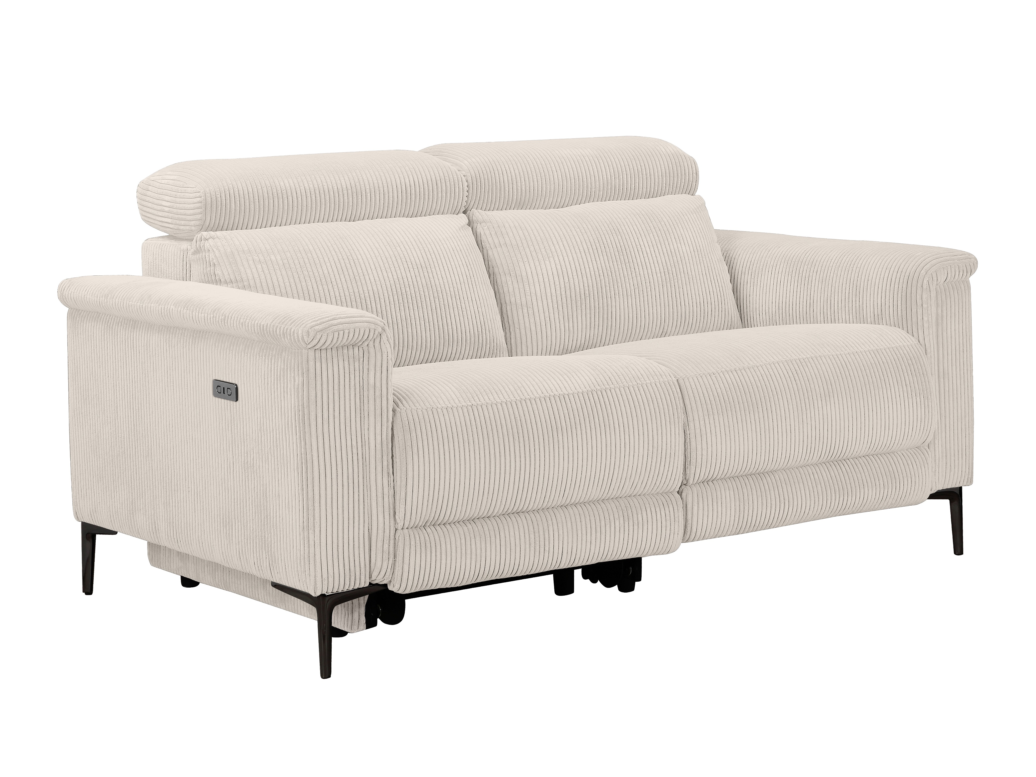 Sofa mit Liegefunktion Evamare 107 (Cremefarben)