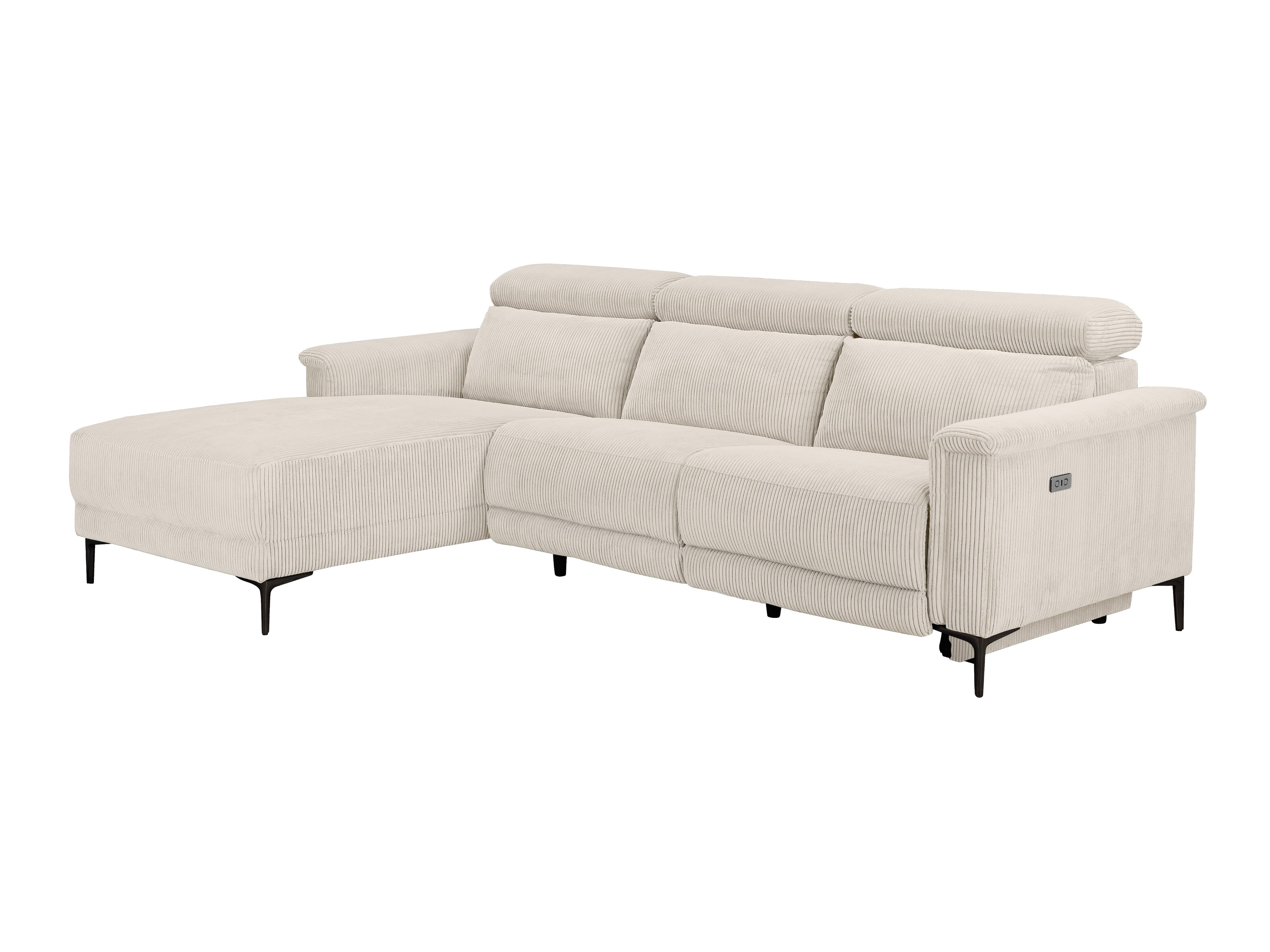 Ecksofa Liegesessel Evamare 105 (Cremefarben)