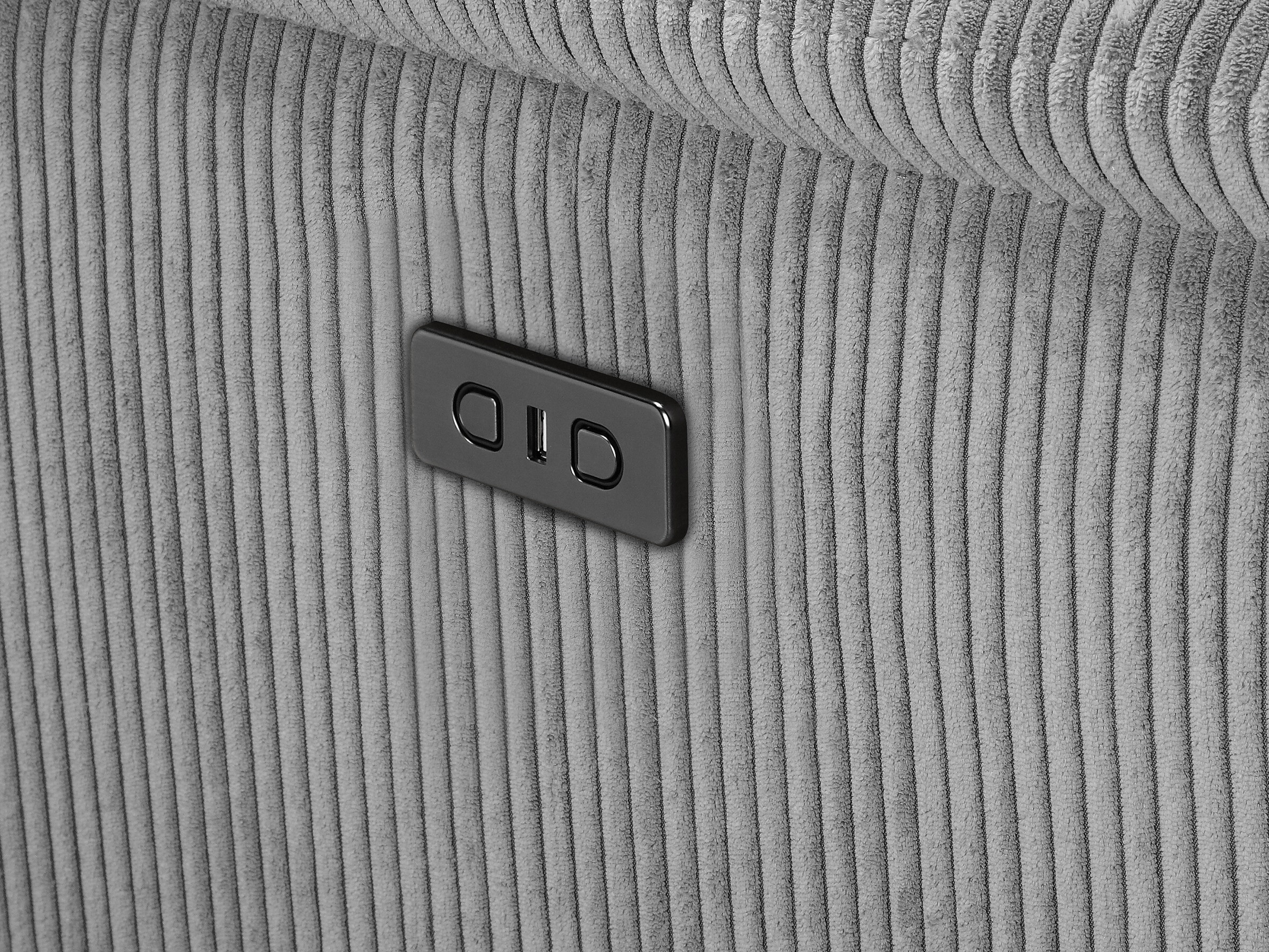 Ecksofa Liegesessel Evamare 105 (Grau)