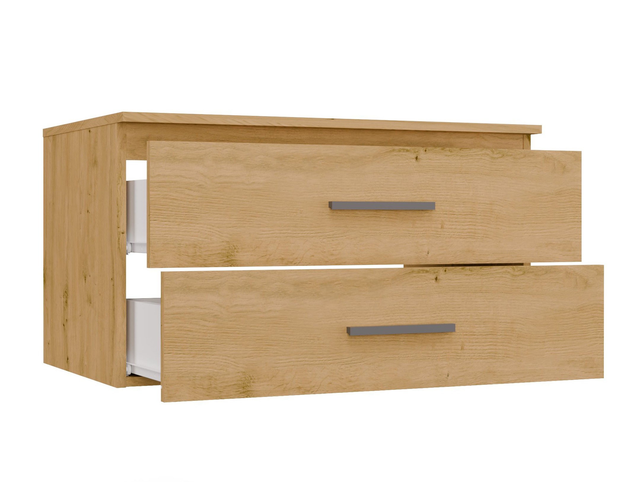 Hängeschrank für Waschbecken Nolmaru 113 (Artisan Eichenholzoptik)