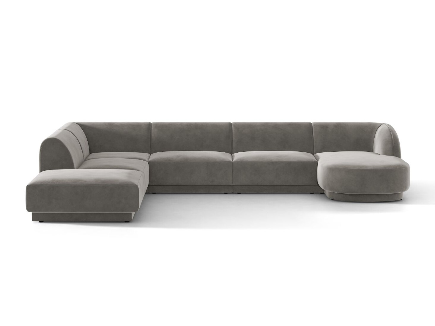 Modulares Ecksofa Tivlomi 107 (Bluvel 13)