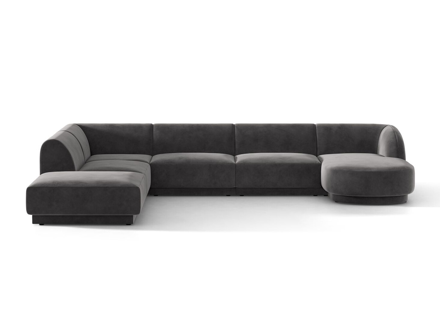 Modulares Ecksofa Tivlomi 107 (Bluvel 14)