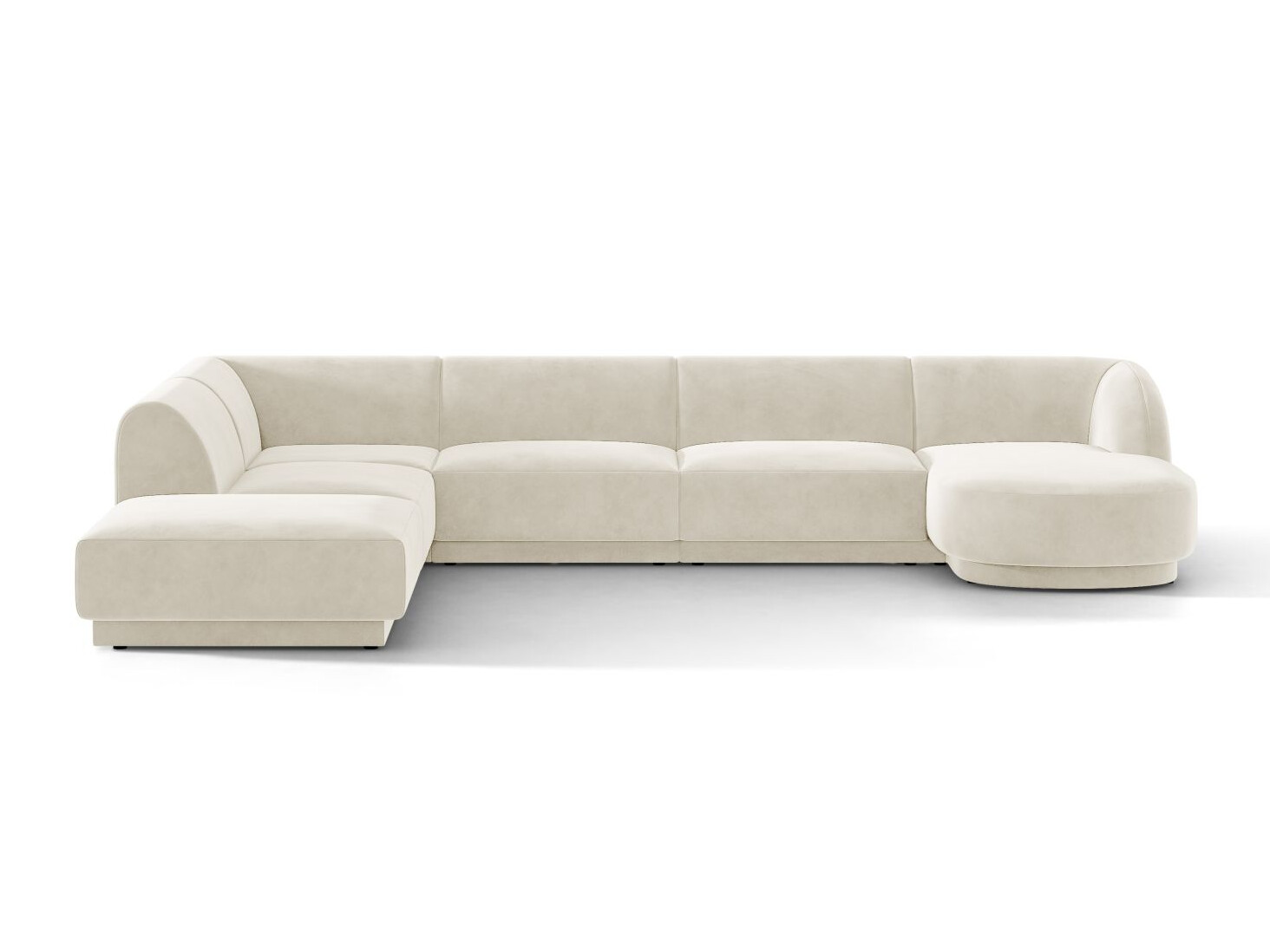 Modulares Ecksofa Tivlomi 107 (Bluvel 22)